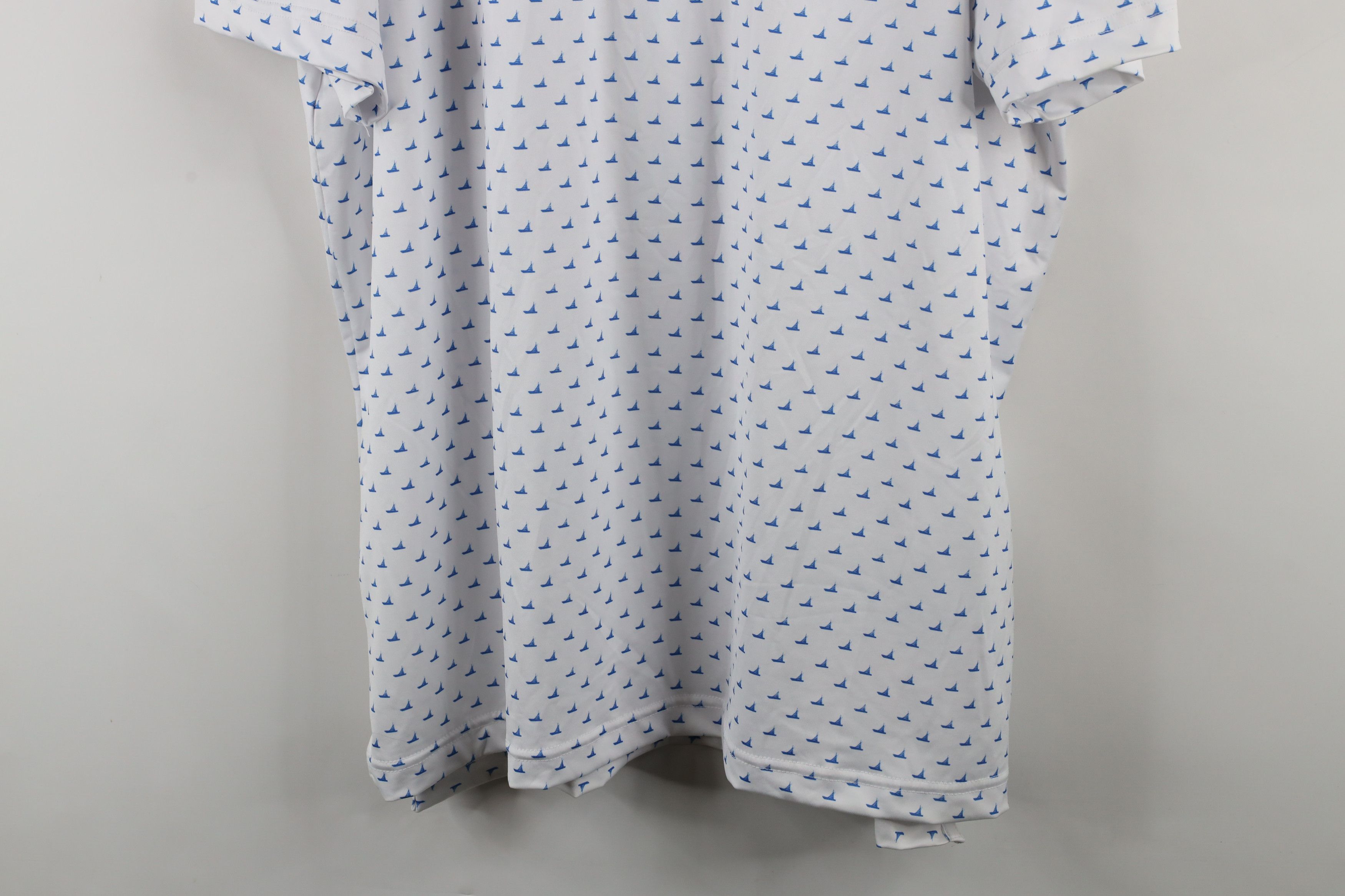 Vineyard Vines × Vintage Vineyard Vines Go Sankaty Sailboat All Over Print Whale Polo Size US XL / EU 56 / 4 - 3 Thumbnail
