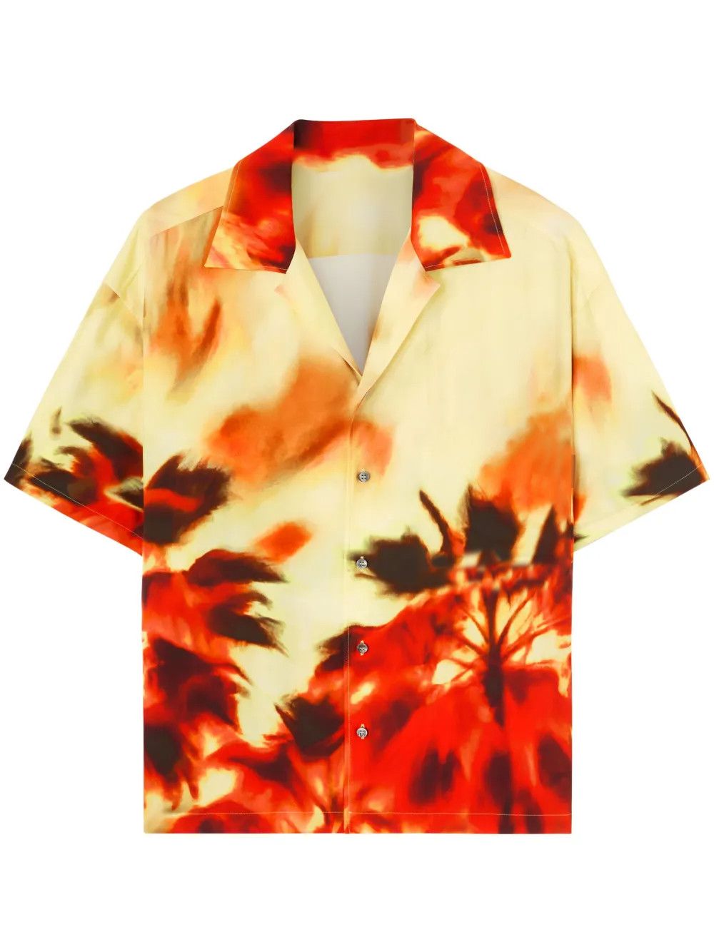 Other Men’s Palm-Print Casual Shirt Size US M / EU 48-50 / 2 - 1 Thumbnail