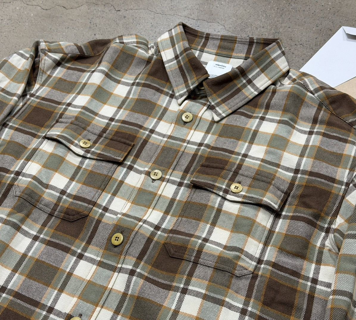 Visvim Visvim 26ss Lumber Check L/S Size US M / EU 48-50 / 2 - 4 Thumbnail
