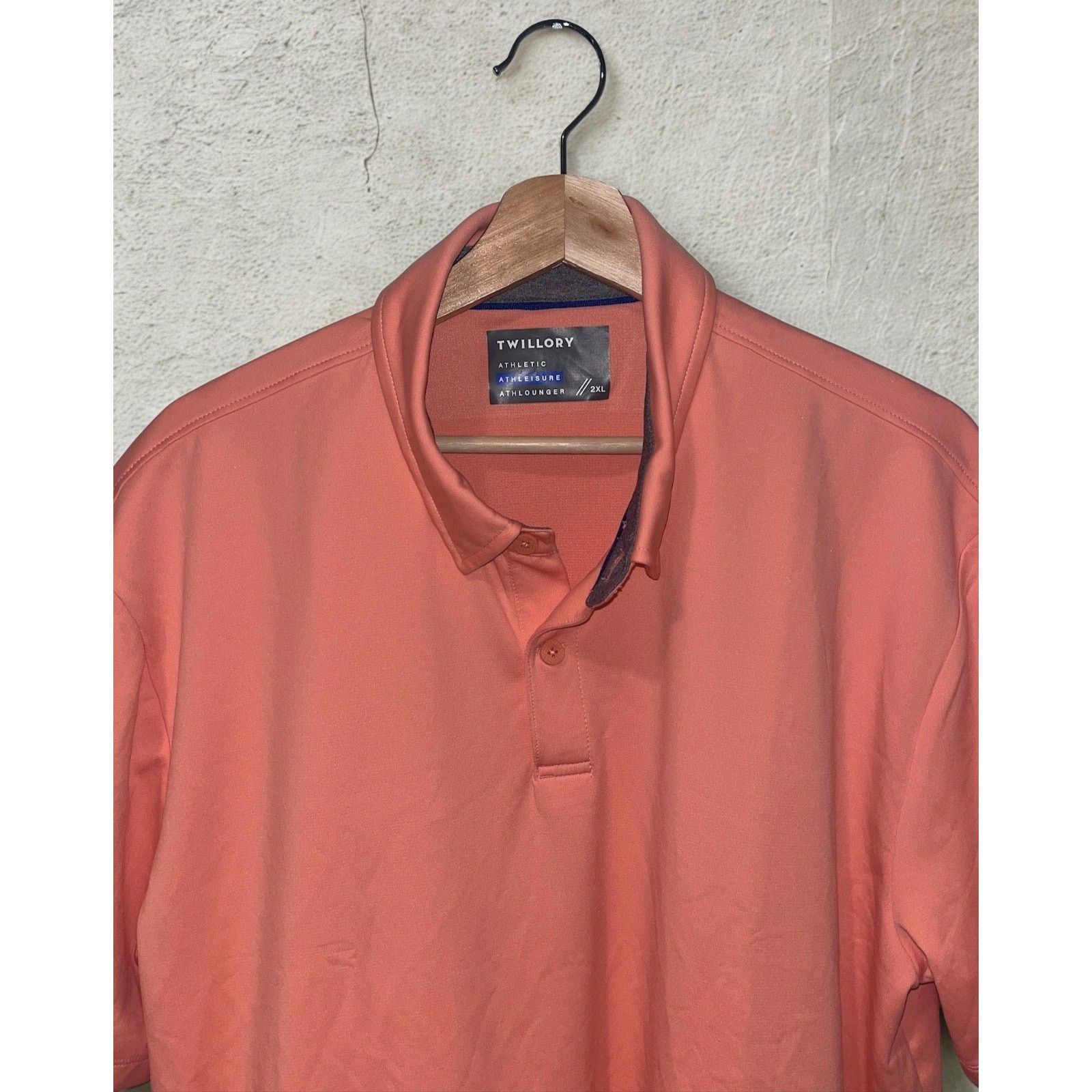 Twillory Twillory Short Sleeve Polo 2X Athleisure Performance Stretch Size US XXL / EU 58 / 5 - 2 Thumbnail
