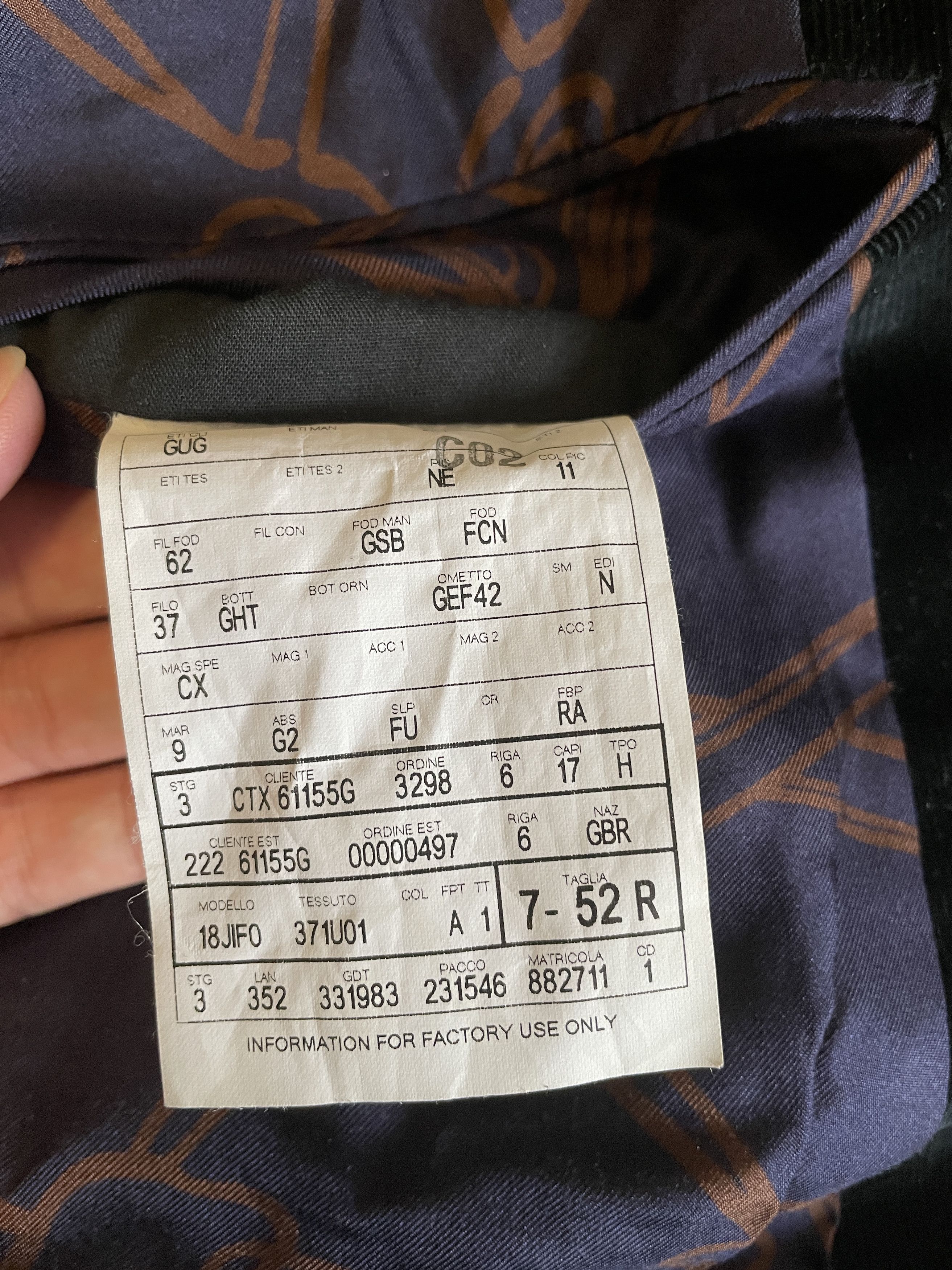 Gucci Gucci corduroy Blazers jacket size 52/XL Size 52R - 6 Thumbnail