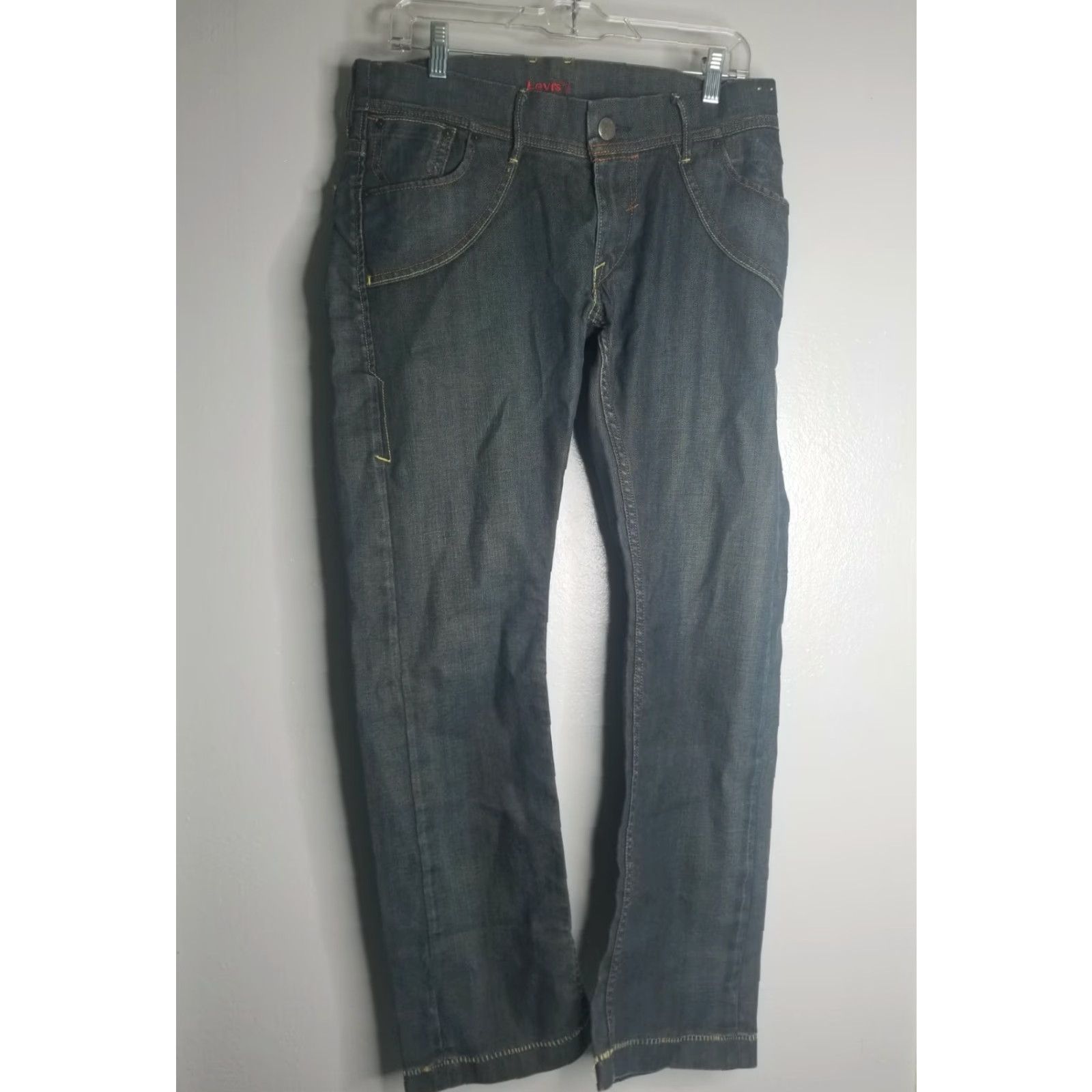 Levi's Levi's Jeans Boot Cut Low Regular Women Gray Denim 30 x 30 Junior Womens Size 30 Inseam 30 Size 30" / US 8 / IT 44 - 2 Thumbnail