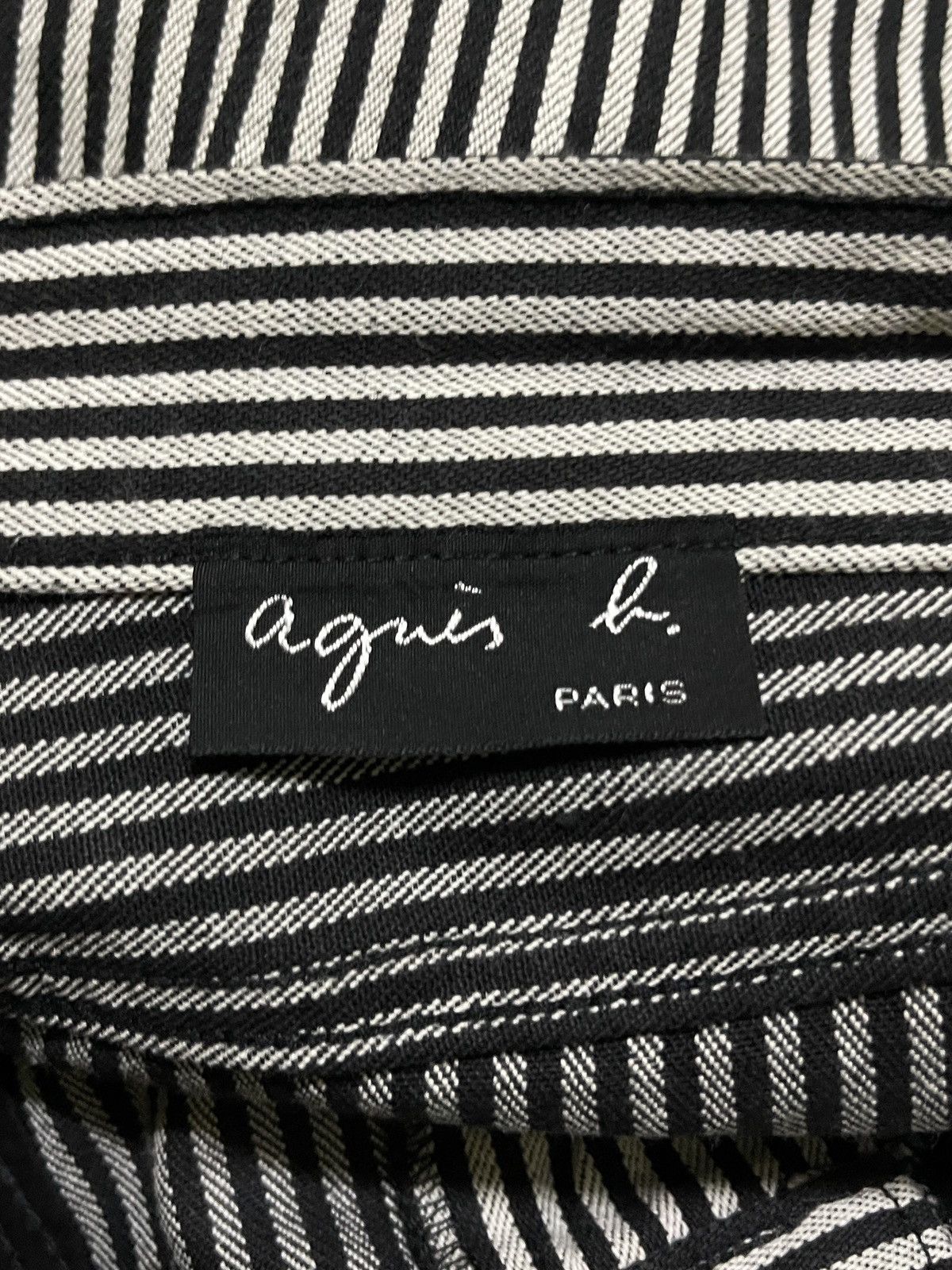 Vintage × agnes b. Agnes b Striped Jeans Size 24" / US 00 / IT 34 - 16 Thumbnail