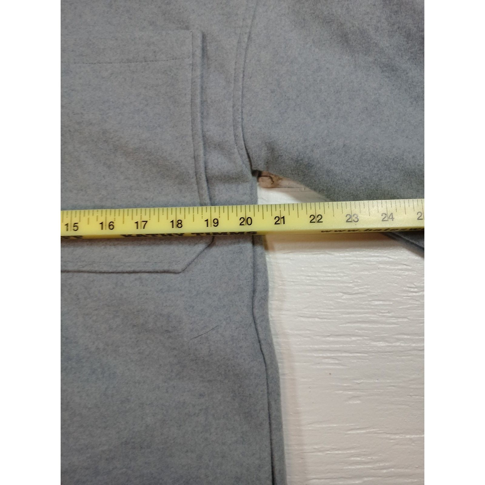 Other Merokeety (Medium) Unisex Gray Button Women's Coat Size M / US 6-8 / IT 42-44 - 2 Thumbnail