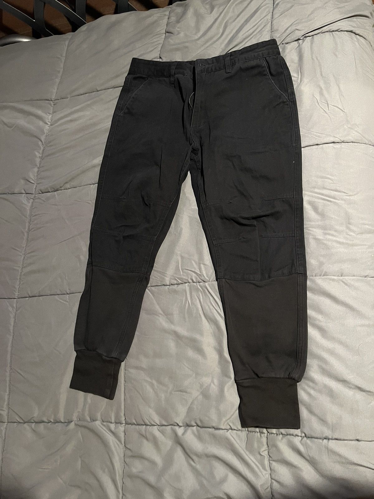 Kith Kith Vintage Black Terry Cloth Jogger Jeans Mercer Size US 33 - 1 Thumbnail