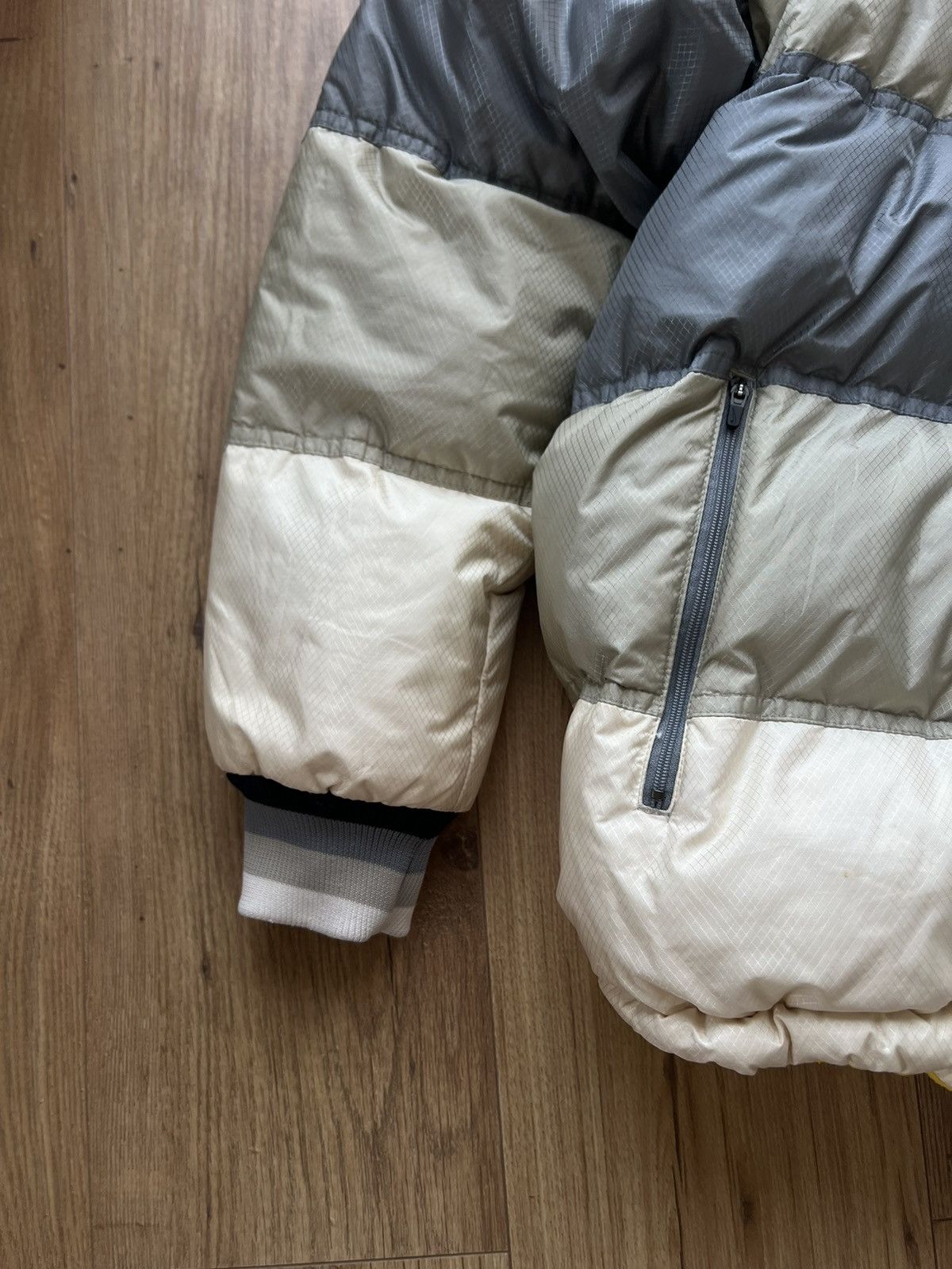 Nike 00’s NIKE REVERSIBLE SWOOSH FLEECE DOWN PUFFER JACKET Y2K Size US XL / EU 56 / 4 - 5 Thumbnail