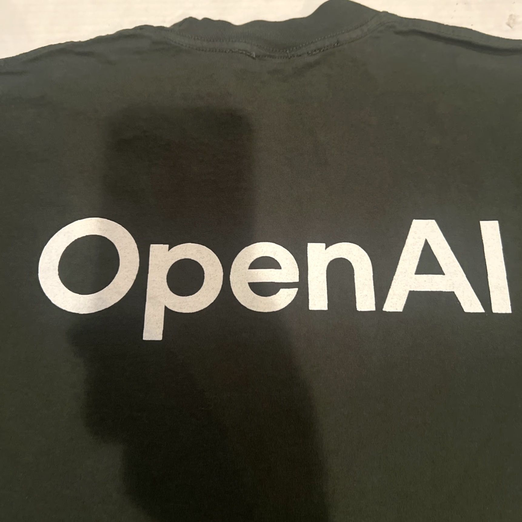 CO OpenAI Shirt Unisex Adults S Gray Graphic Print Logo Crew Neck Short Sleeve Limited Edition Vintage No Size US S / EU 44-46 / 1 - 7 Thumbnail