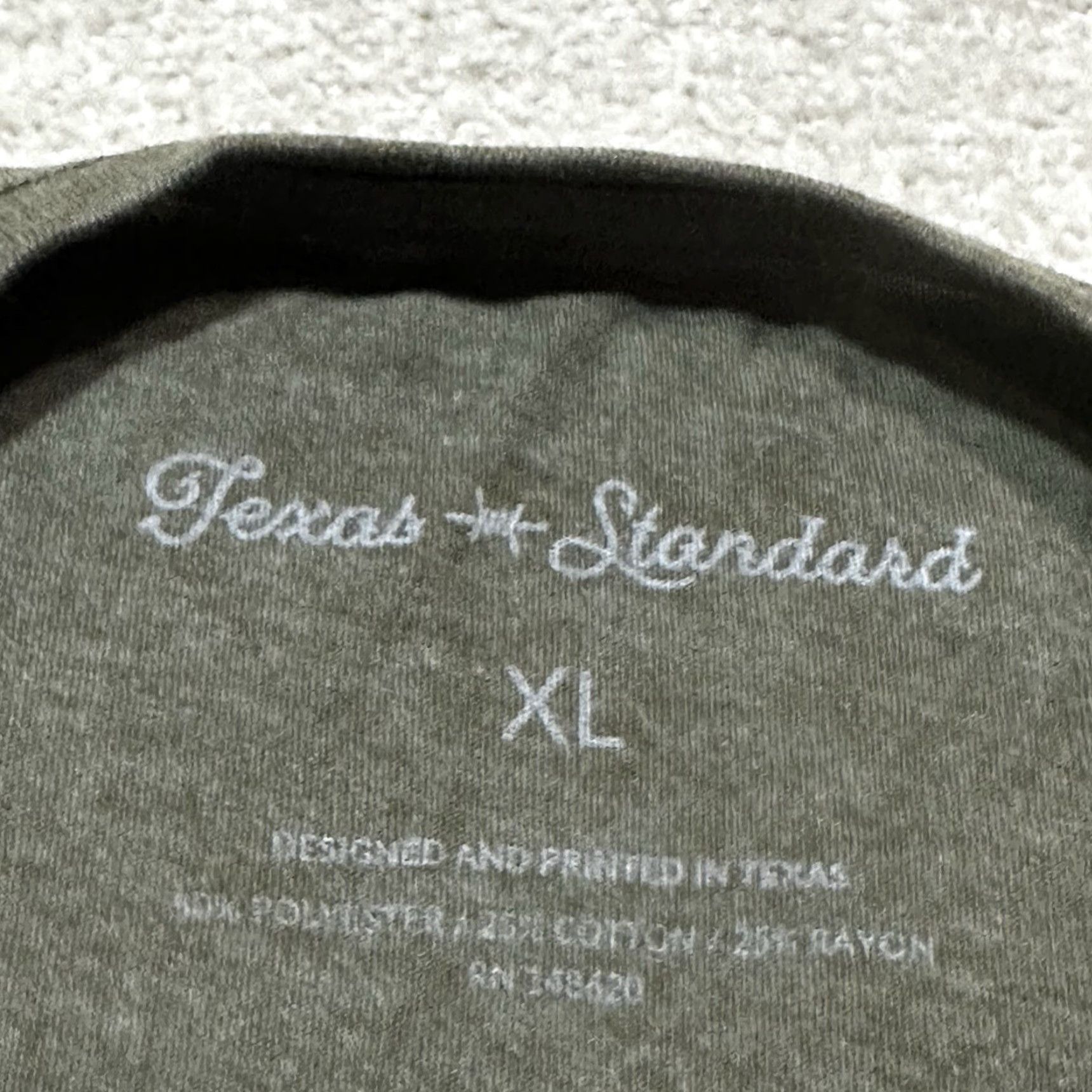 Doublet Texas Standard Shirt Mens XL Green Double Sided Rodeo Oil Riggs A2 Size US XL / EU 56 / 4 - 6 Thumbnail