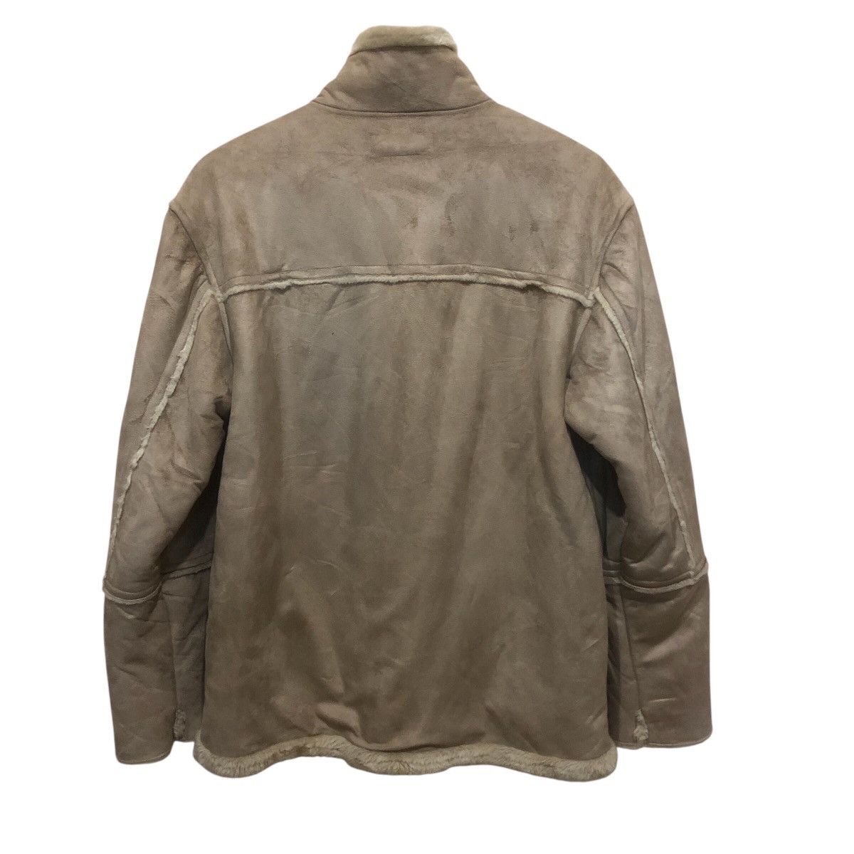 Kansai Yamamoto Kansai Yamamoto Polyster Suede Zipper Jacket Size US L / EU 52-54 / 3 - 6 Thumbnail