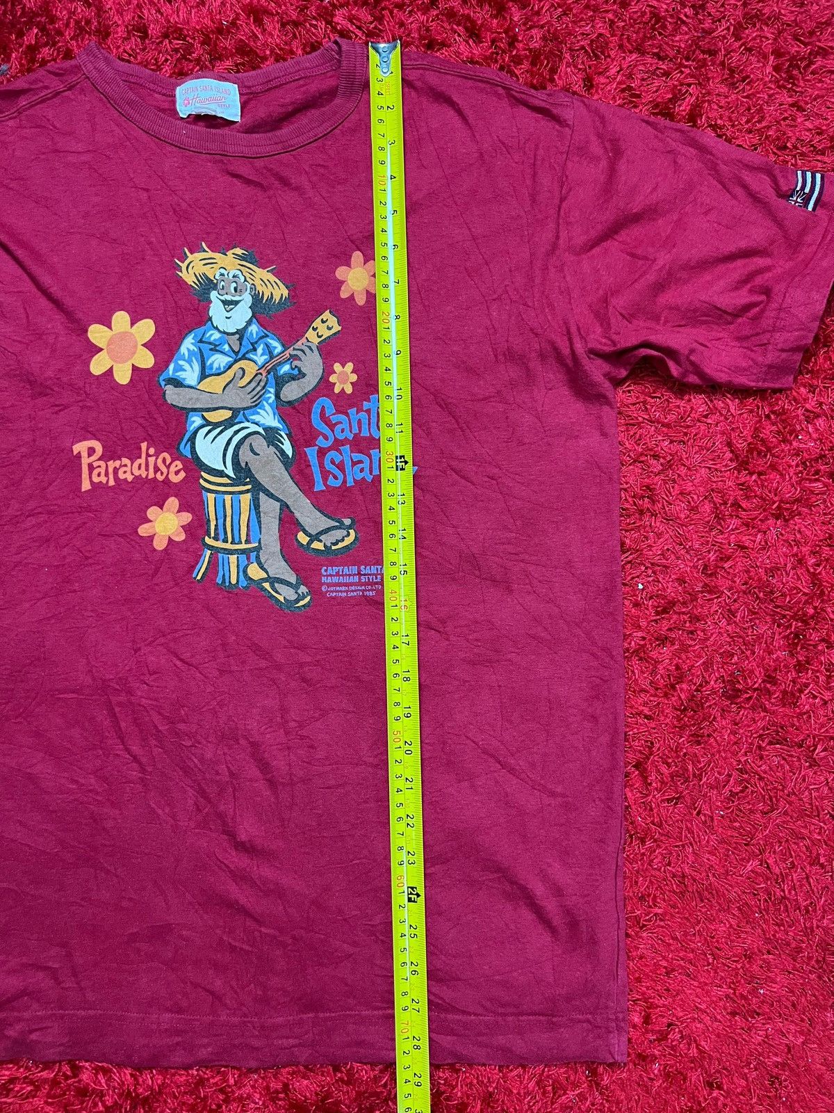 Captain Santors × Vintage Vintage 80s Captain Santa Hawaiian Joymark Design Tshirt Size US L / EU 52-54 / 3 - 10 Thumbnail