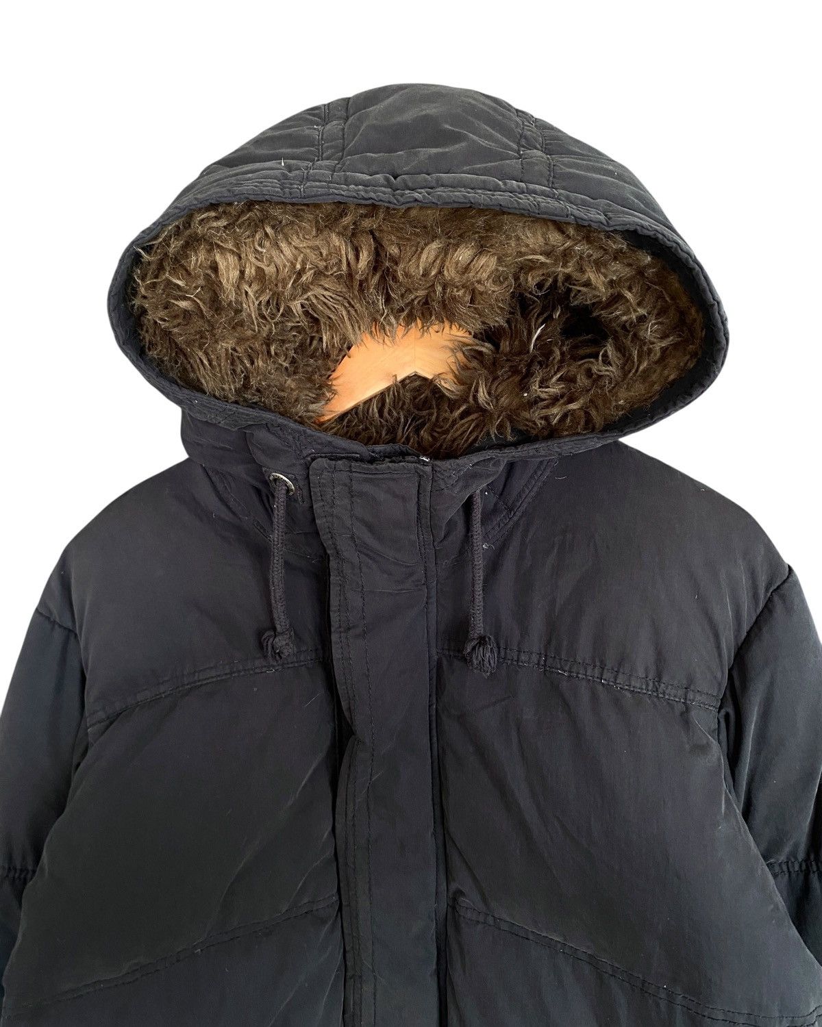 Abercrombie & Fitch Vintage Brand Abercrombie Fitch Fur Puffer Jacket 1990s Size US M / EU 48-50 / 2 - 6 Thumbnail