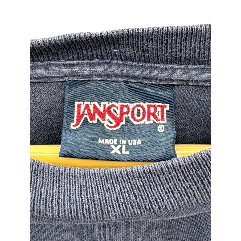 Jansport × Vintage 1990's Jansport Distressed Syracuse University Heavy L/S Tee Size US XL / EU 56 / 4 - 3 Thumbnail