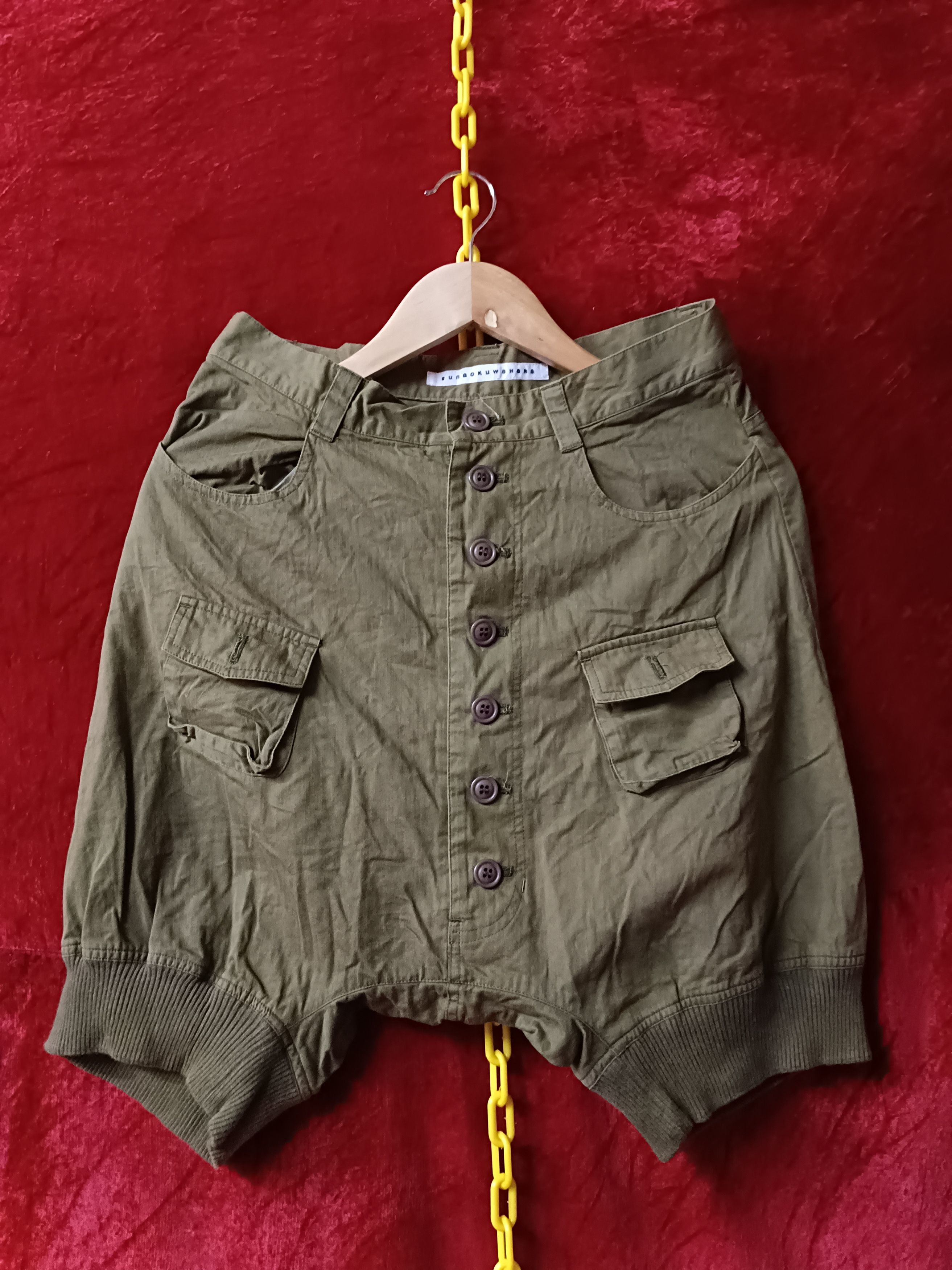 Issey Miyake × Japanese Brand Sunaokuwahara Clown Sweat Short Pants Size US 29 - 17 Thumbnail