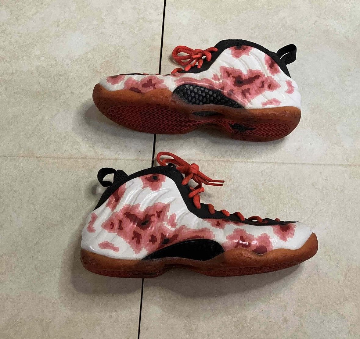 Nike Nike Air Foamposite One Prm Thermal Map, men's size 9.5 Size US 9.5 / EU 42-43 - 8 Thumbnail