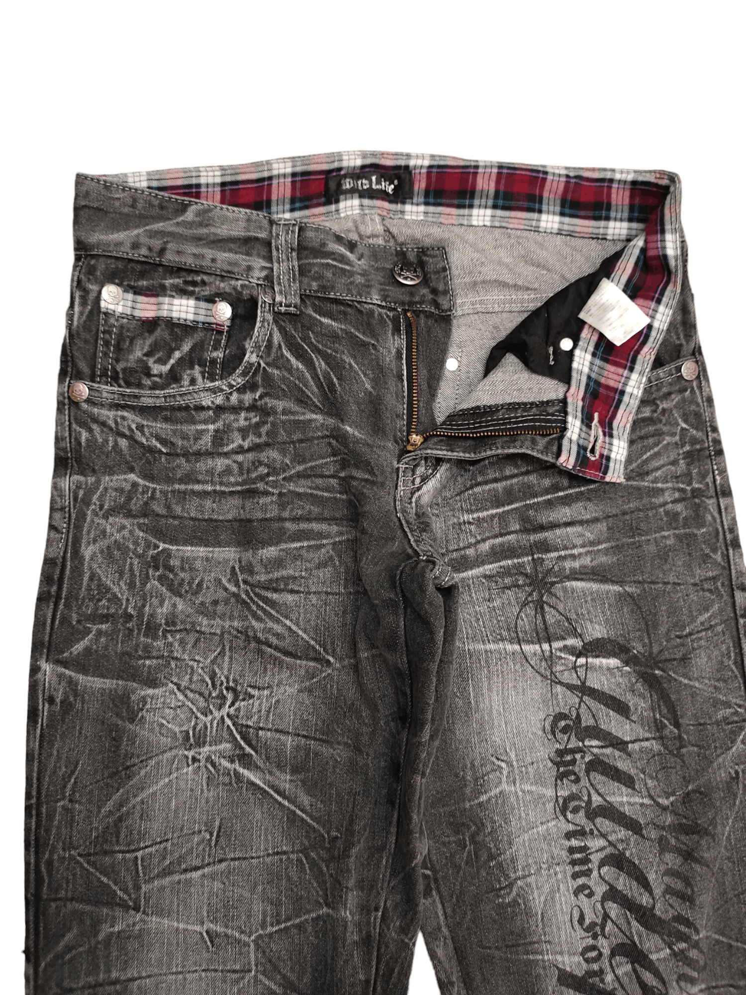 Hysteric Glamour × Undercover Wild Life Distress Faded Clawmark Jean Ppfm Undercover Style Size US 31 - 9 Thumbnail