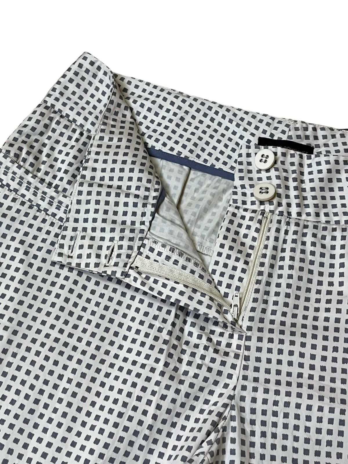 Adolfo Dominguez ADOLFO DOMINGUEZ POLKADOT WOMEN SLACK PANT Size 34" / US 12 / IT 48 - 9 Thumbnail