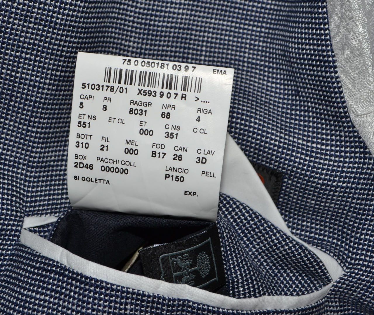 Corneliani Corneliani ID Blazer Two buttons Flax Cotton Men Size 48 R Size 48R - 14 Thumbnail