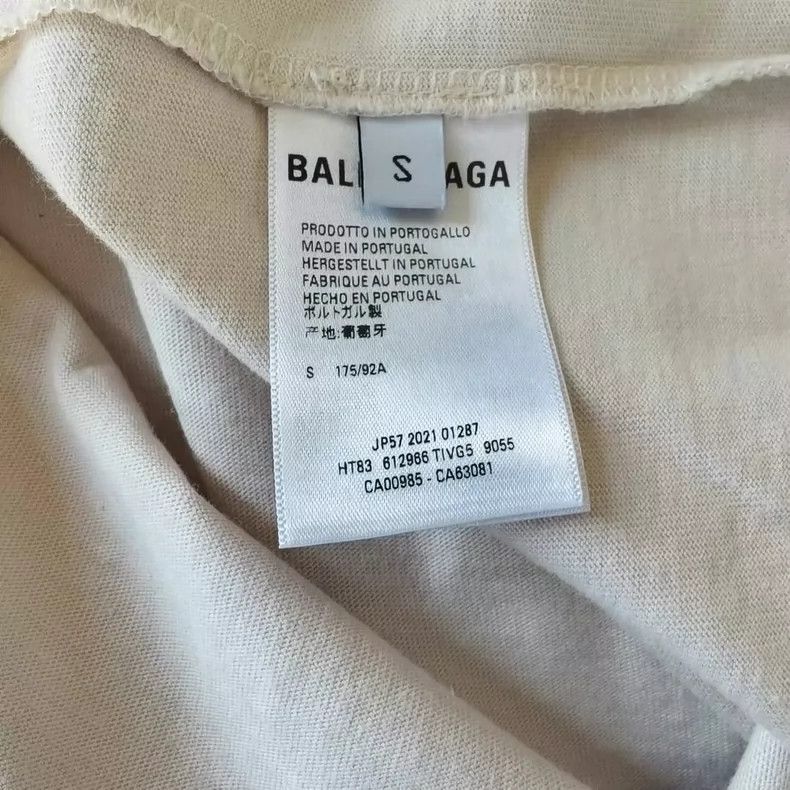 Balenciaga Balenciaga Back Logo Short Sleeve Size US S / EU 44-46 / 1 - 4 Thumbnail