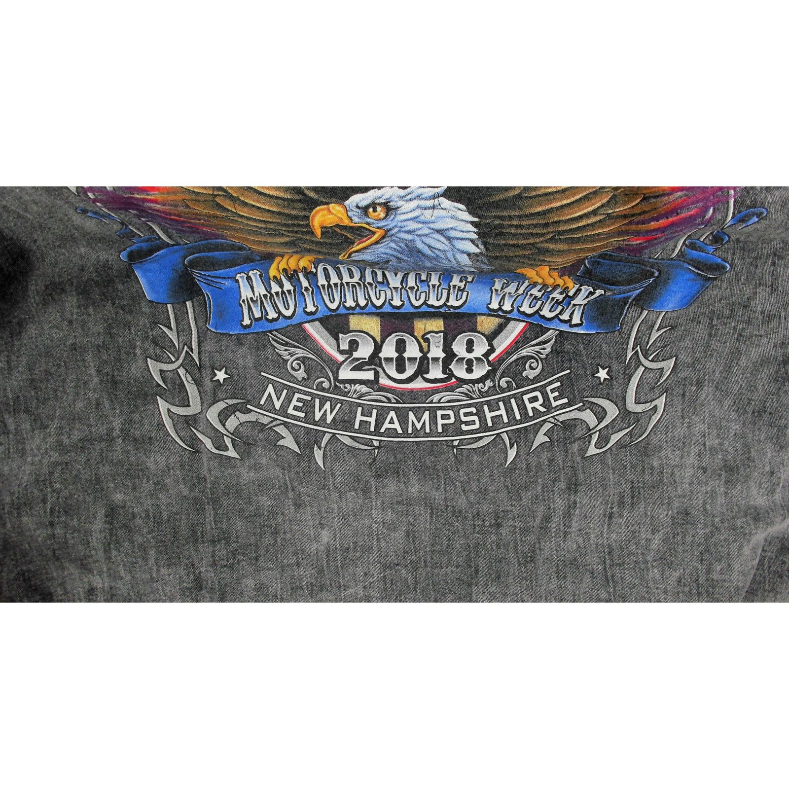 Vintage Custom / Oversized Distressed Acid Wash Biker Vest 3XL Size US XXL / EU 58 / 5 - 6 Thumbnail