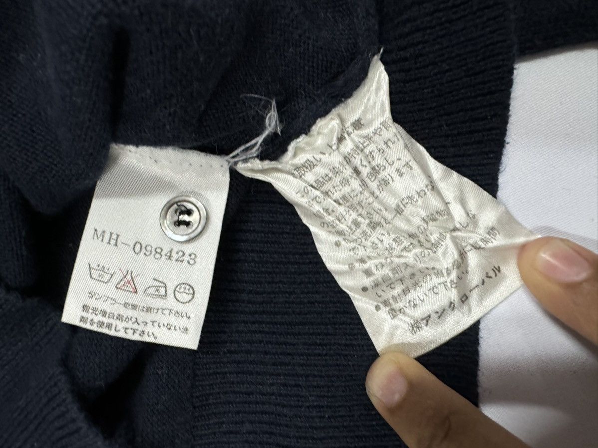 Margaret Howell Margaret Howell England Navy Blue Knitted Cardigan Size US M / EU 48-50 / 2 - 12 Thumbnail