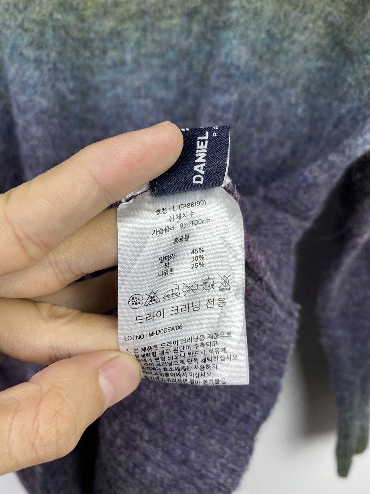 Hysteric Glamour × If Six Was Nine × Japanese Brand mohair knitwear rainbow daniel hechter like acne studios Size US M / EU 48-50 / 2 - 4 Thumbnail