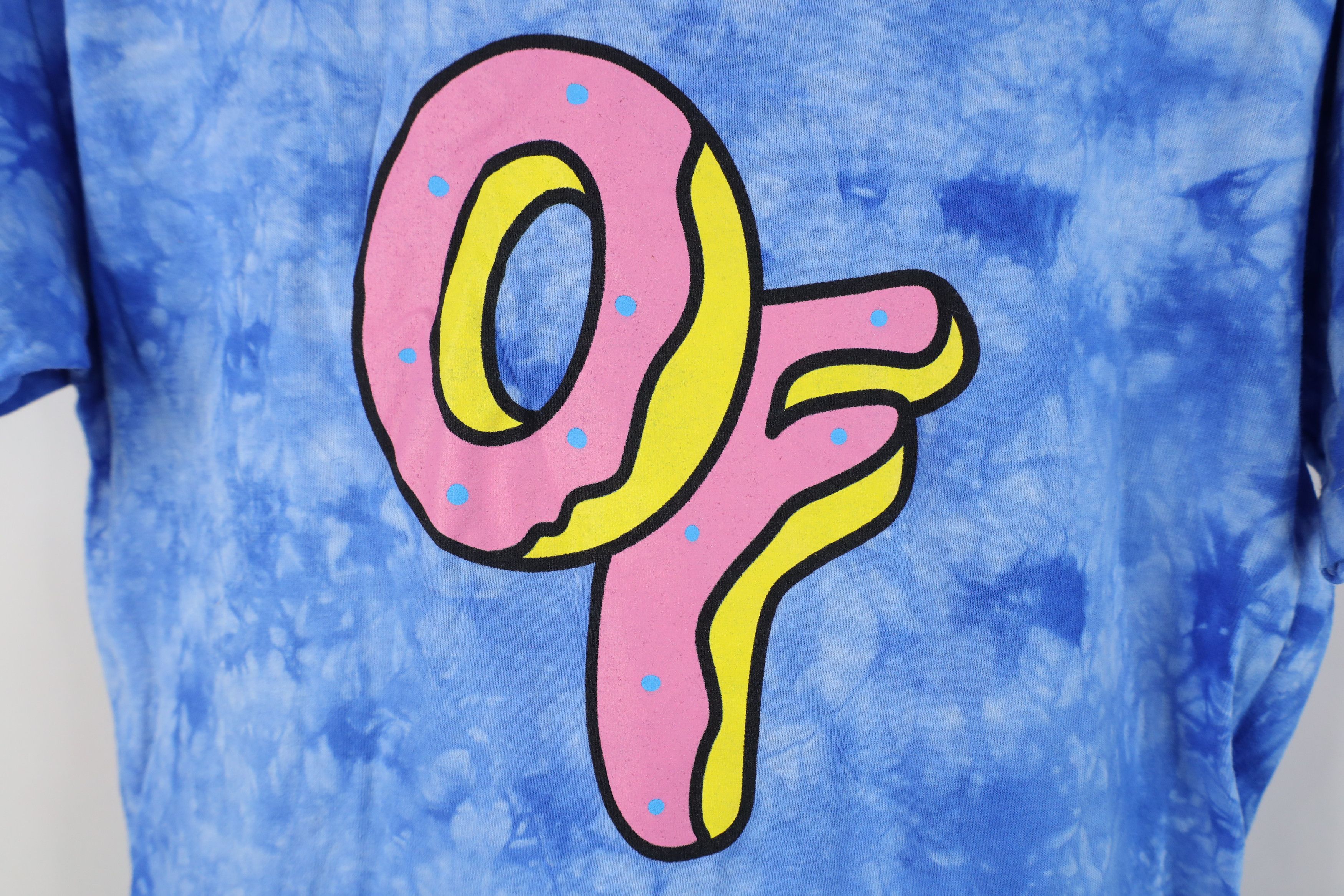 Vintage Odd Future Golf Wang OFWGKTA Wash Donut Logo Rap Tee T-Shirt Size US S / EU 44-46 / 1 - 4 Thumbnail