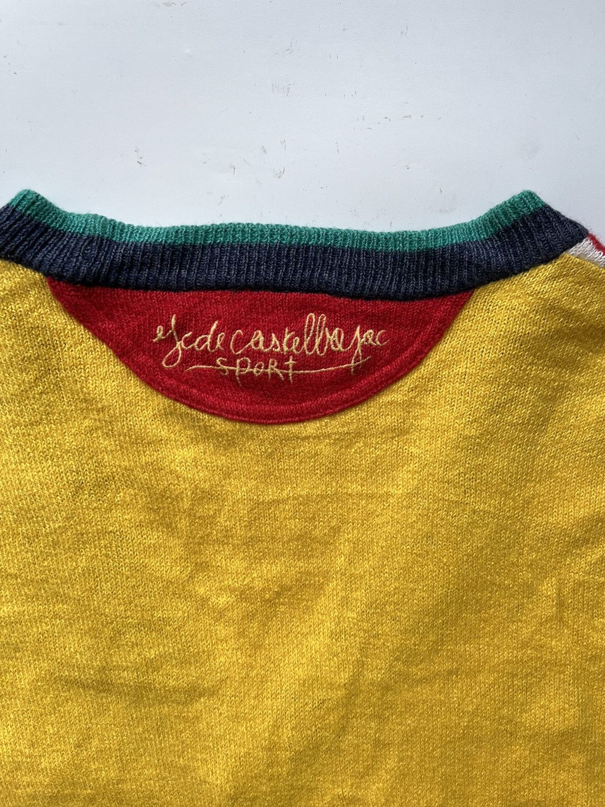 Jean Charles De Castelbajac Castelbajac Sport Knit Vest Size L / US 10 / IT 46 - 6 Thumbnail