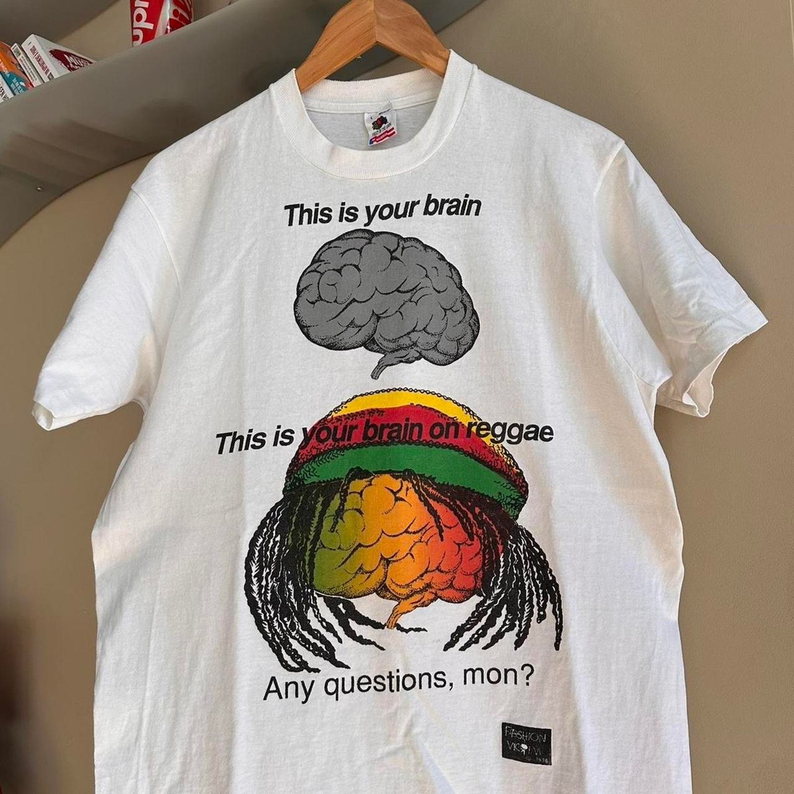 Fashion Victim × Vintage Vintage 1990 Fashion Victim Reggae Shirt Size US L / EU 52-54 / 3 - 2 Thumbnail