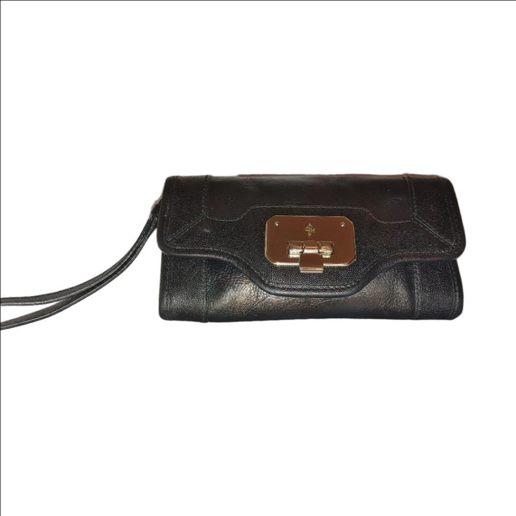 Cole Haan Cole Haan Isabella Pebbled Leather Wristlet Size ONE SIZE - 1 Thumbnail