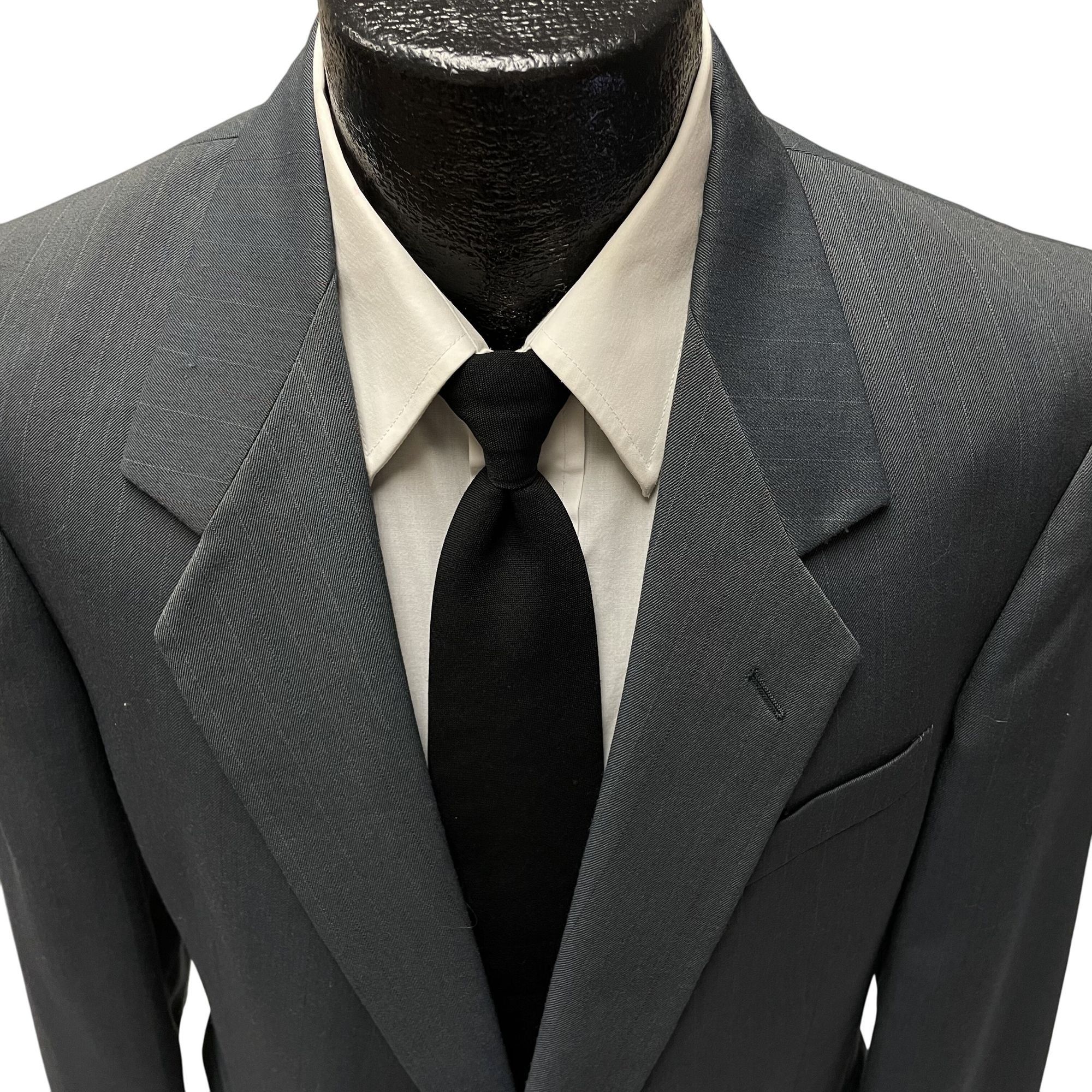 Other NWT NEW NoS Vtg Webster Sport Coat CHALK Stripe Jacket Size 42R - 2 Thumbnail
