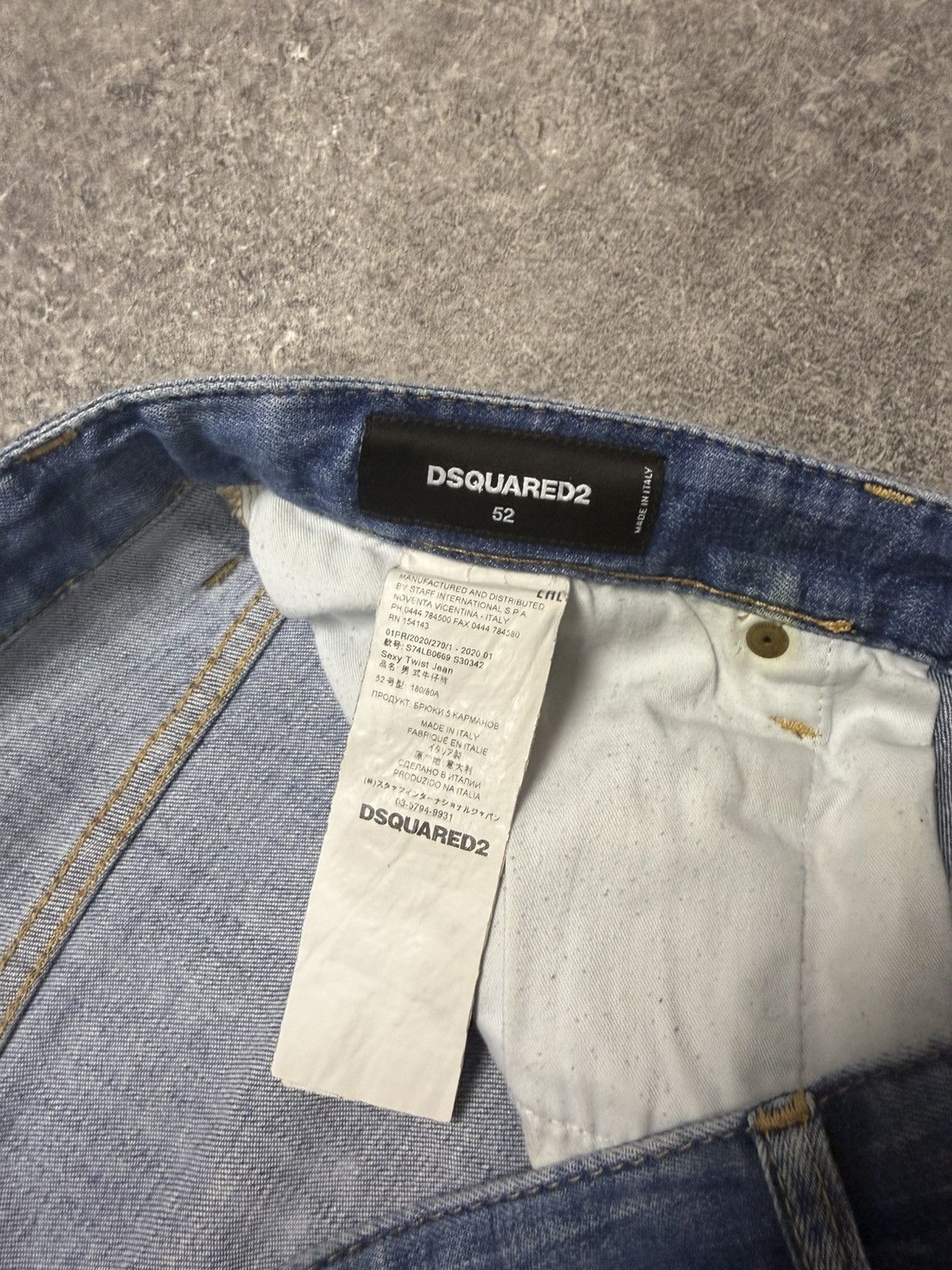Dsquared2 Dsquared2 Taper slim destroyed jeans Size US 36 / EU 52 - 7 Thumbnail