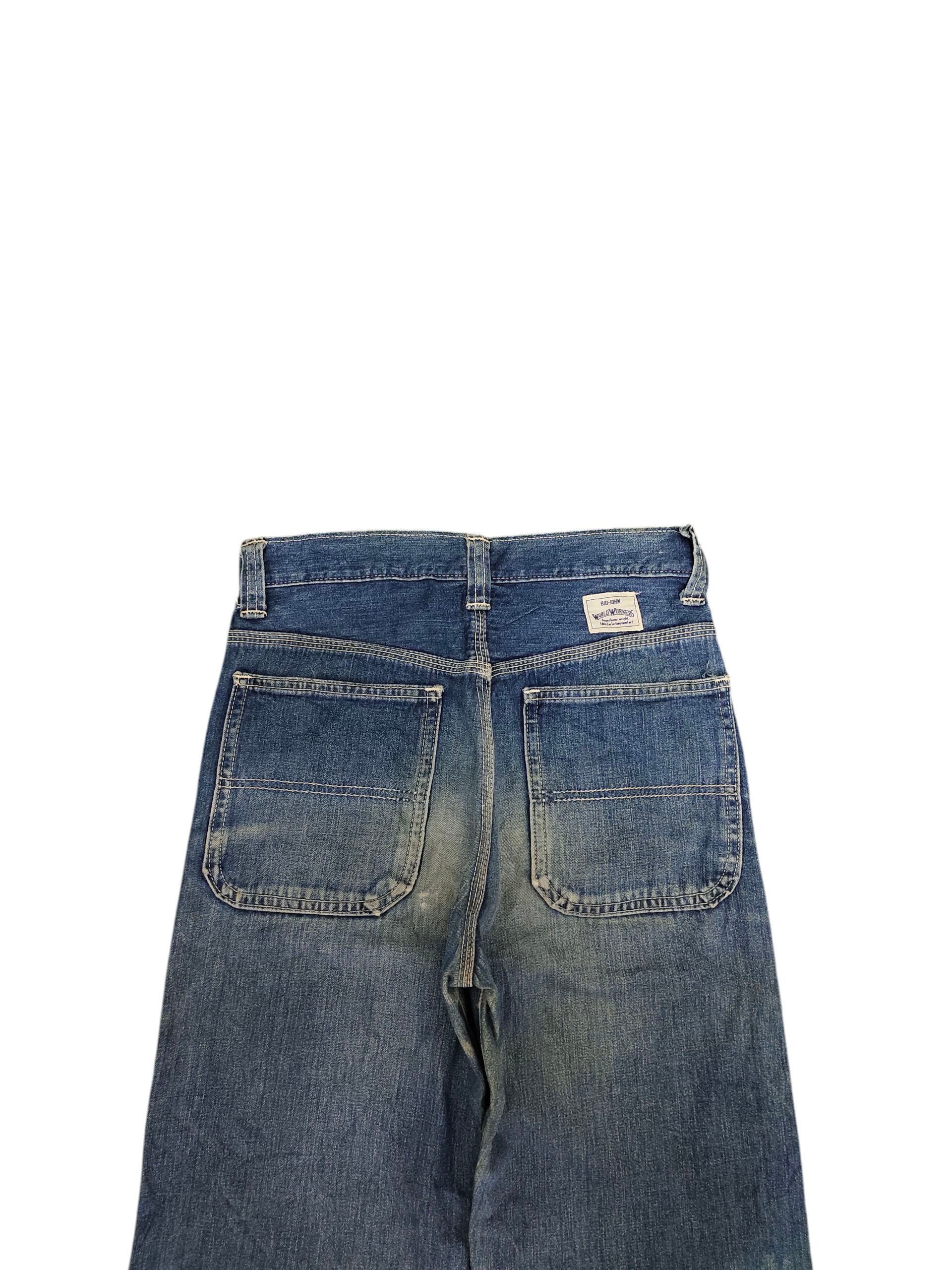 Comme des Garcons × Undercover Vintage Big John World Workers loose Denim Pants Size US 26 / EU 42 - 9 Thumbnail