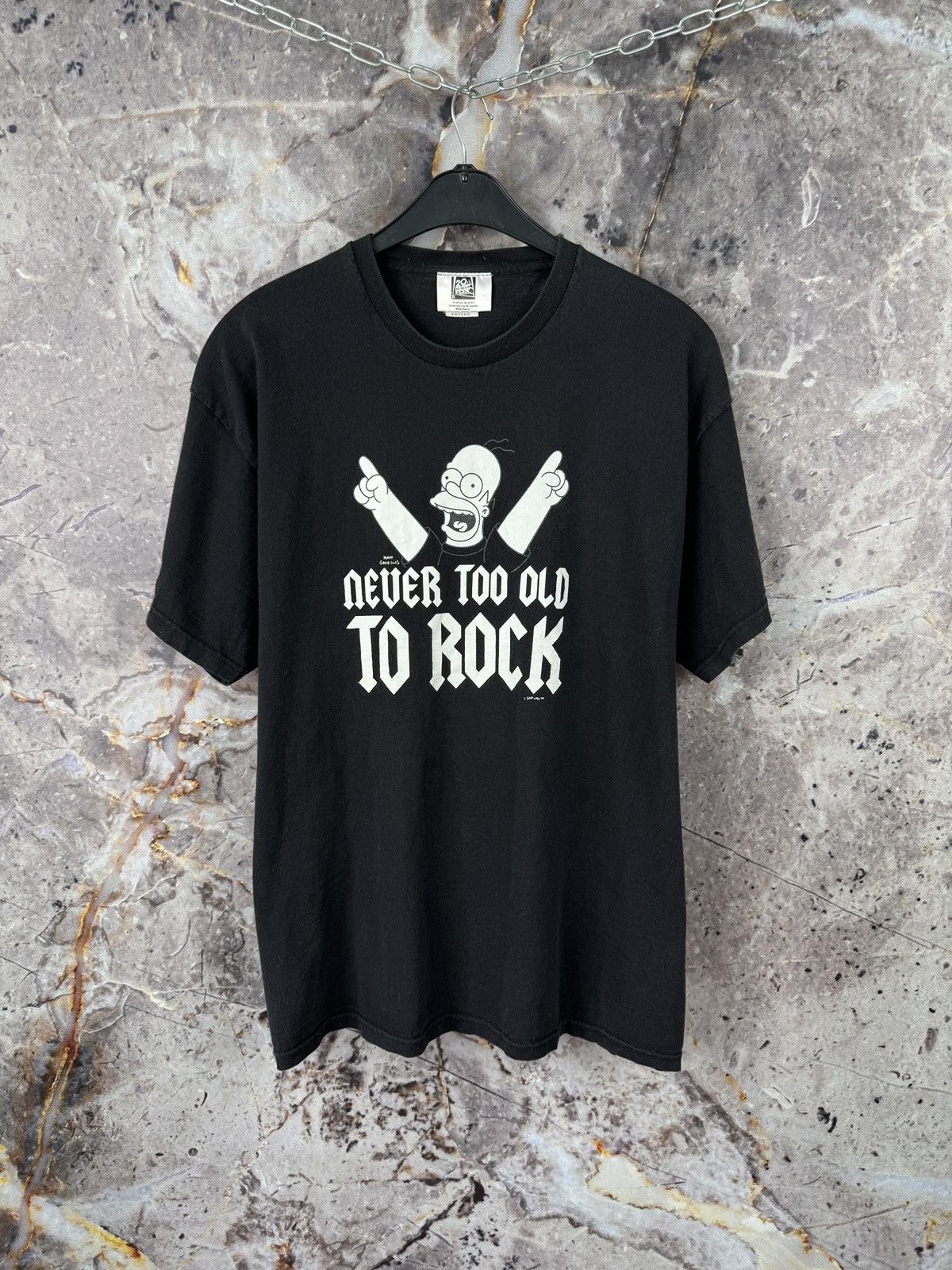 Vintage Men’s The Simpsons Rock T-Shirt 2010 Size XXL Size US XXL / EU 58 / 5 - 1 Thumbnail