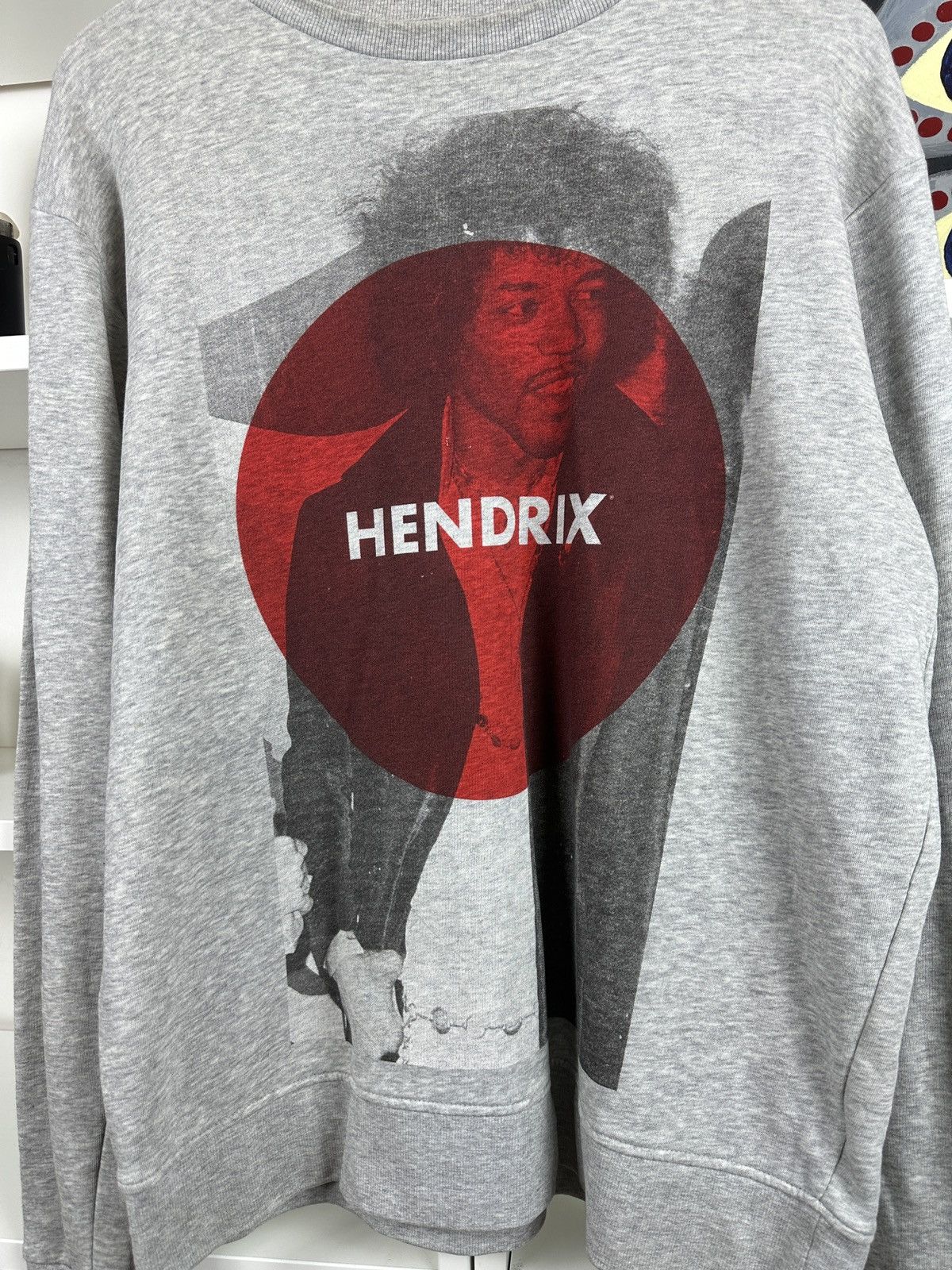 Vintage Jimi Hendrix sweatshirt crewneck Size US L / EU 52-54 / 3 - 2 Thumbnail