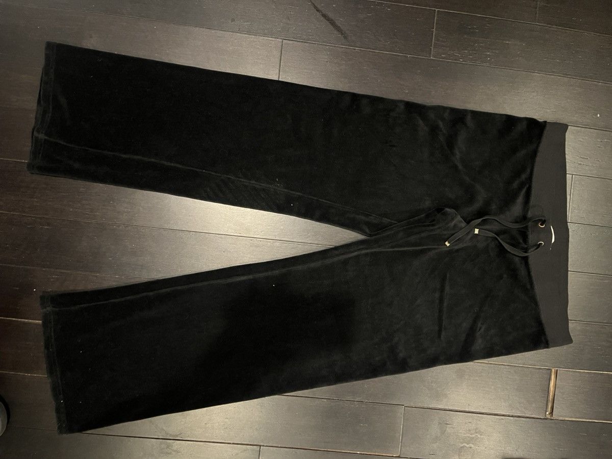Juicy Couture Juicy Couture velour Sweatsuit Vintage Early200s Size L / US 10 / IT 46 - 2 Thumbnail