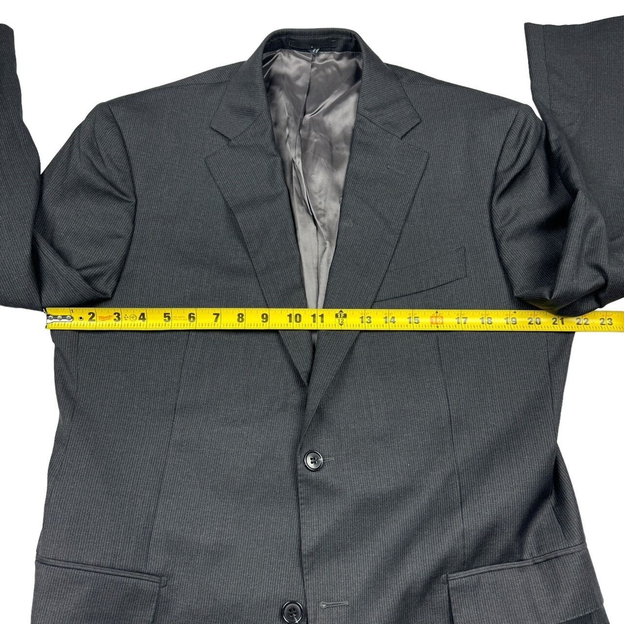 Suitsupply SuitSupply Men's Vitale Barberis Canonico Super 110's Wool B Size 44L - 6 Thumbnail