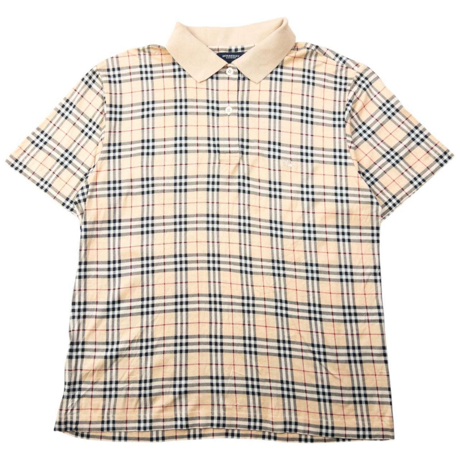 Burberry Vintage 2000s Burberry Nova Check Polo Shirt Womens Size S Size US S / EU 44-46 / 1 - 1 Thumbnail