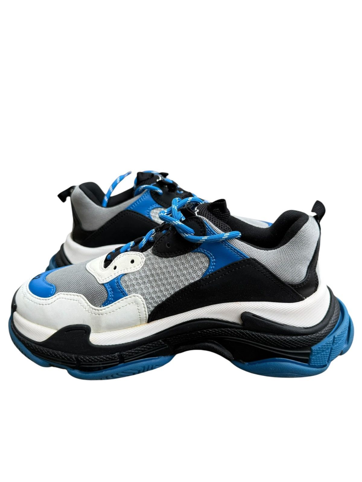 Balenciaga Balenciaga triple s blue Size US 9.5 / EU 42-43 - 5 Thumbnail