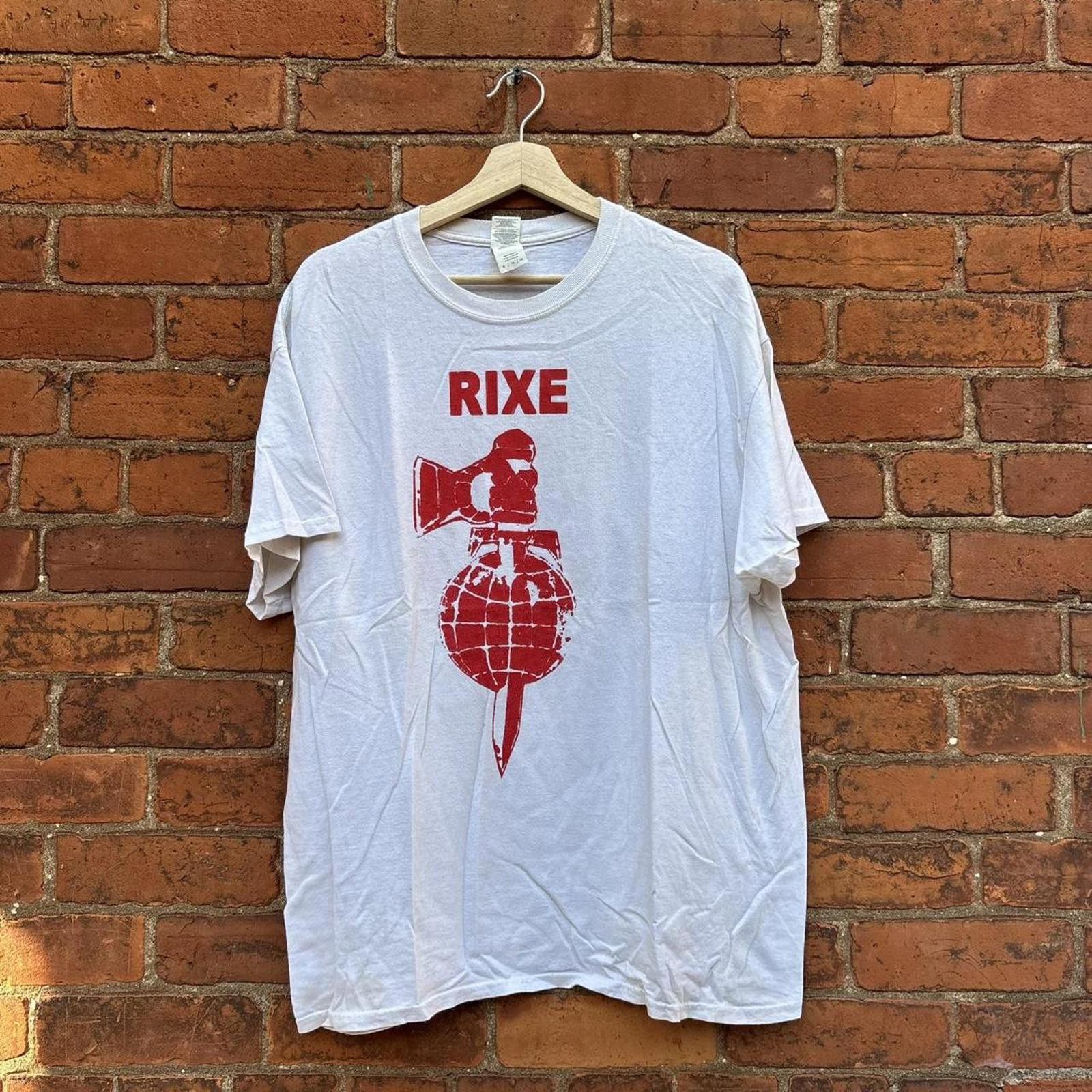 rixe t shirt punk hardcore oi band tees XL france
