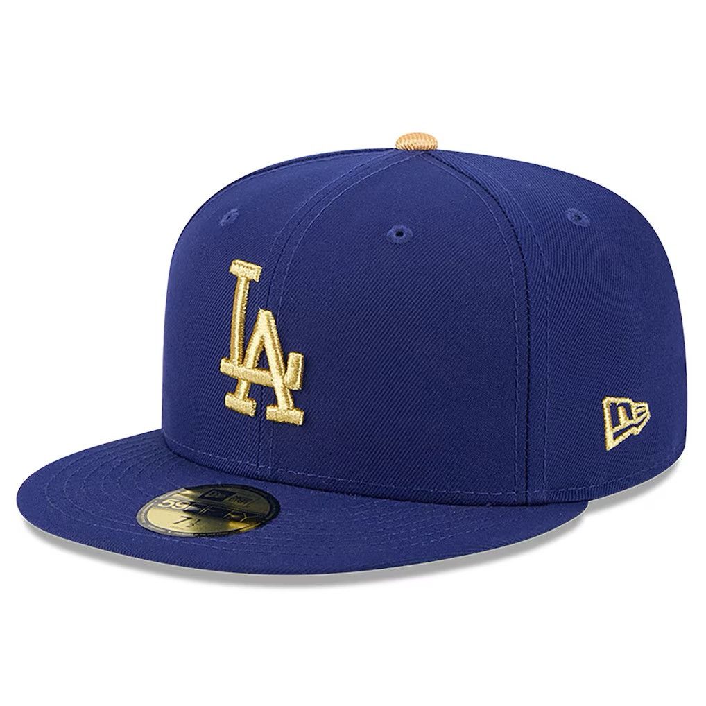 Other Dodgers New Era Royal 2025 Gold Collection 59FIFTY Size ONE SIZE - 2 Thumbnail