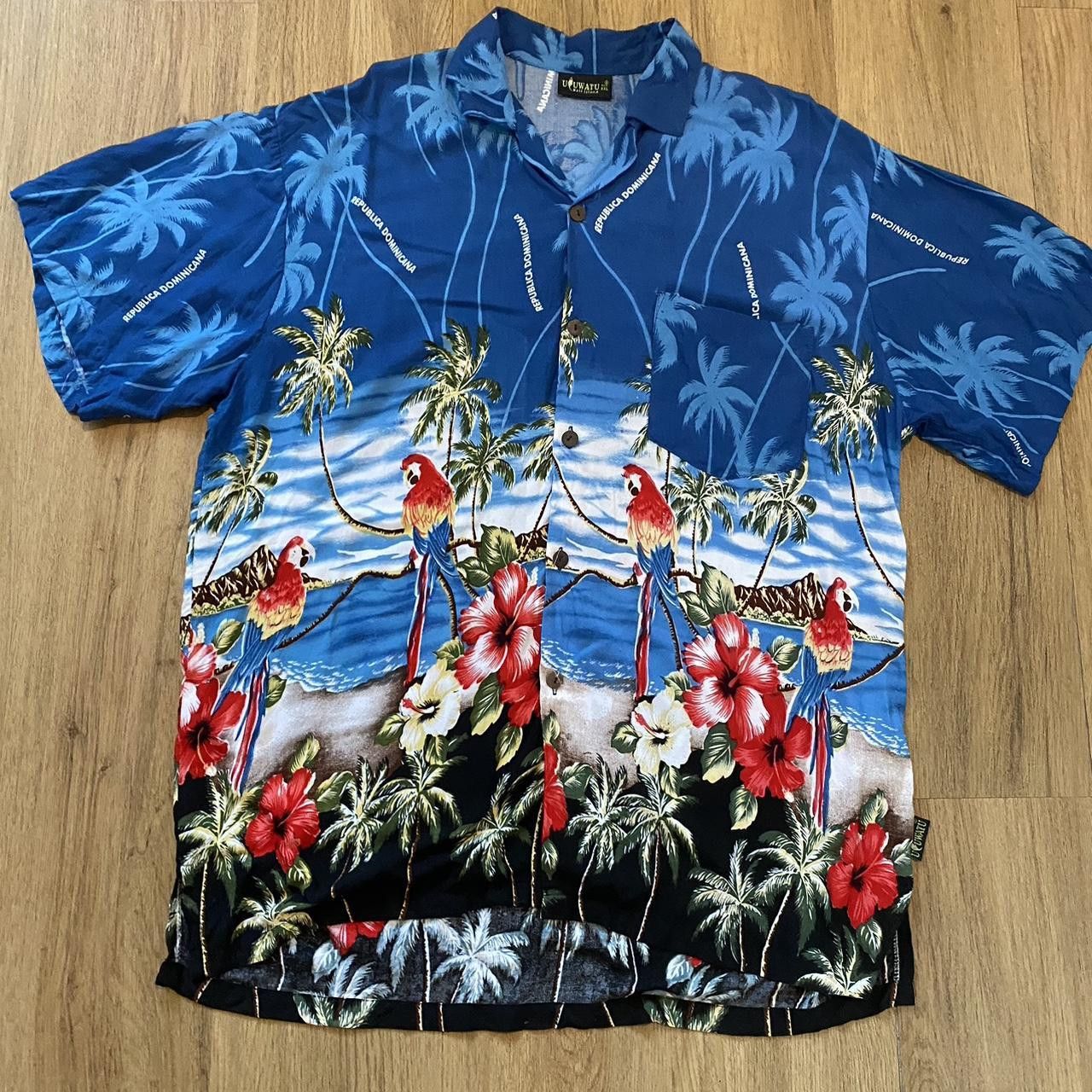 Other Blue and red Hawaiian shirt Size US XXL / EU 58 / 5 - 1 Thumbnail