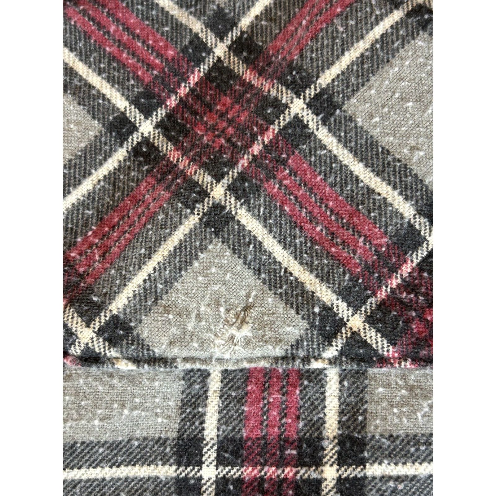 Vintage VINTAGE Fieldmaster Quilted Flannel Shirt Jacket Shacket Mens Large Gray Plaid Workwear Clothing Shirt/Coat Mens L Size US L / EU 52-54 / 3 - 3 Thumbnail