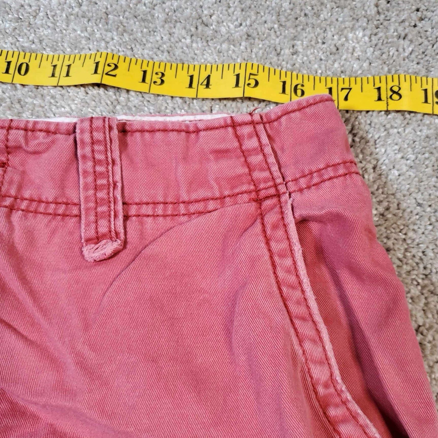 American Eagle Outfitters VINTAGE American Eagle Outfitters Cargo Shorts Men’s 33 Orange Flat Front Belt Loops Casual 90s? Size US 33 - 4 Thumbnail