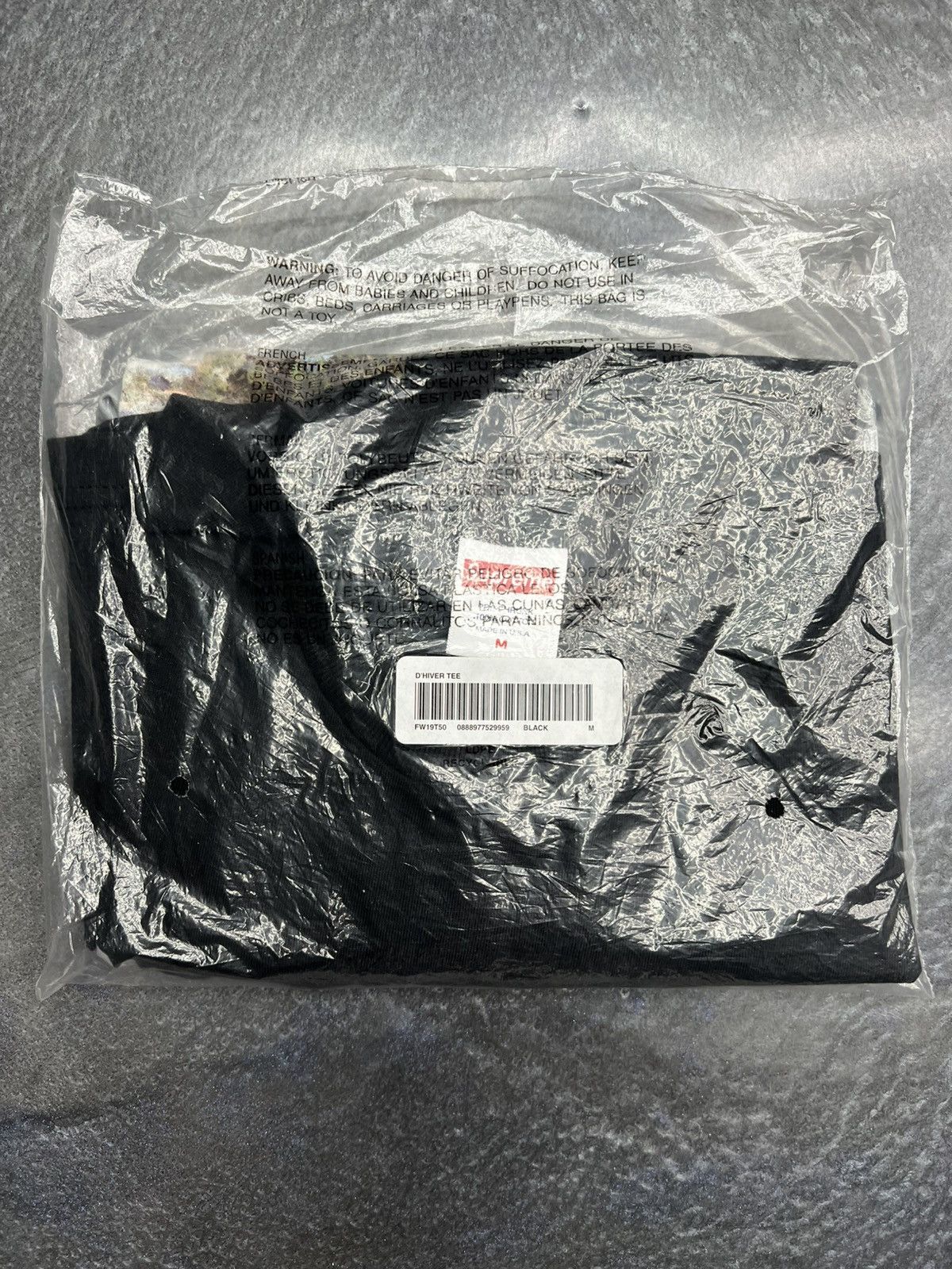 Supreme Supreme D’Hiver T-Shirt Size US M / EU 48-50 / 2 - 6 Thumbnail