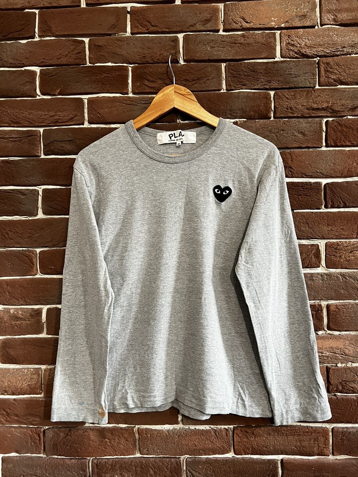 Comme Des Garçons Play CDG Big Hearts Longsleeve Hype Tee