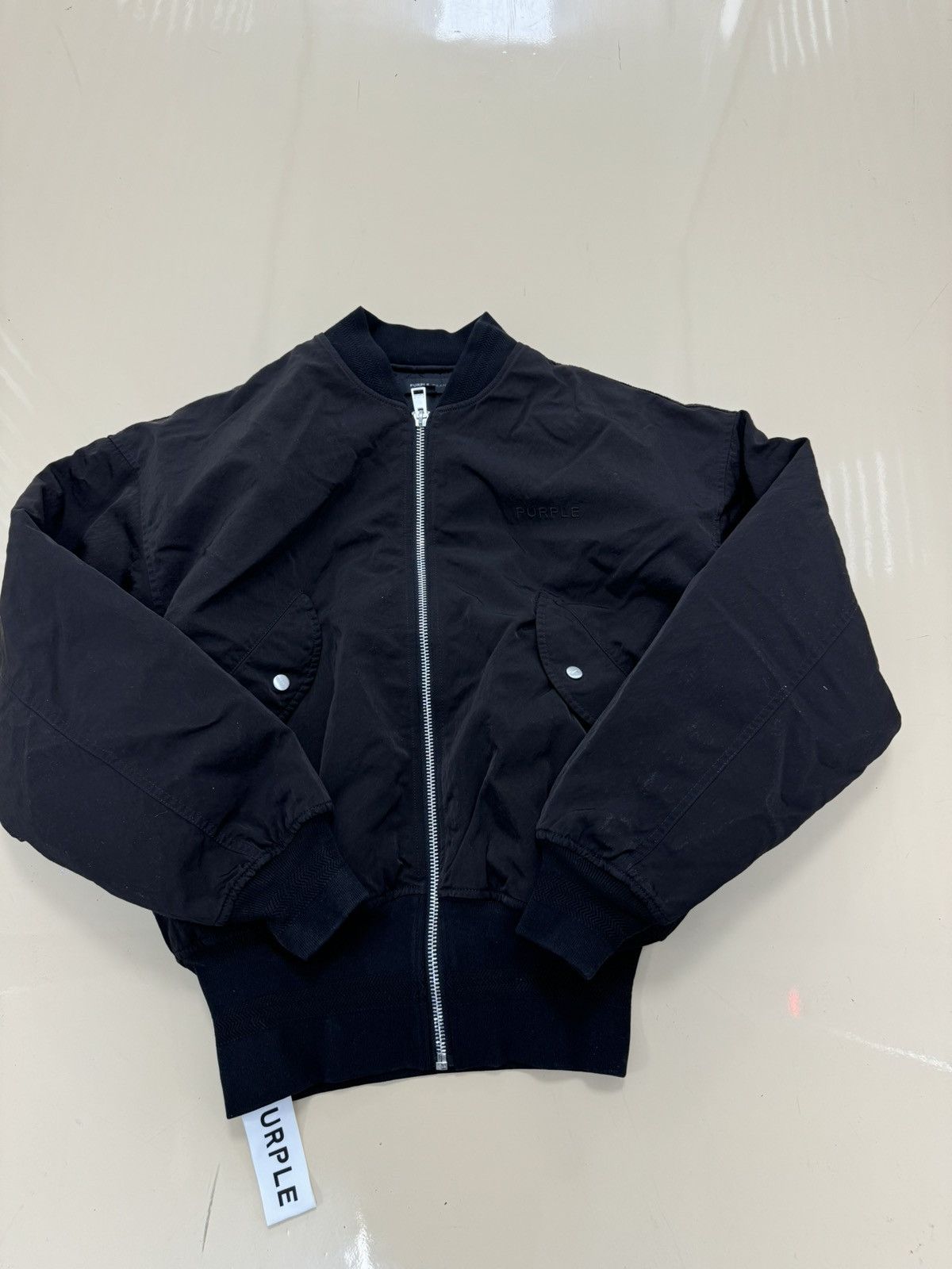 Purple Brand Purple Brand Polymide Bomber Jacket Size US M / EU 48-50 / 2 - 1 Thumbnail