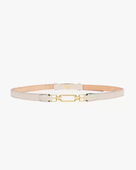 Bally o1y0725 Size : 105 = 42 / Thin Belt in Off-White Size ONE SIZE - 1 Thumbnail