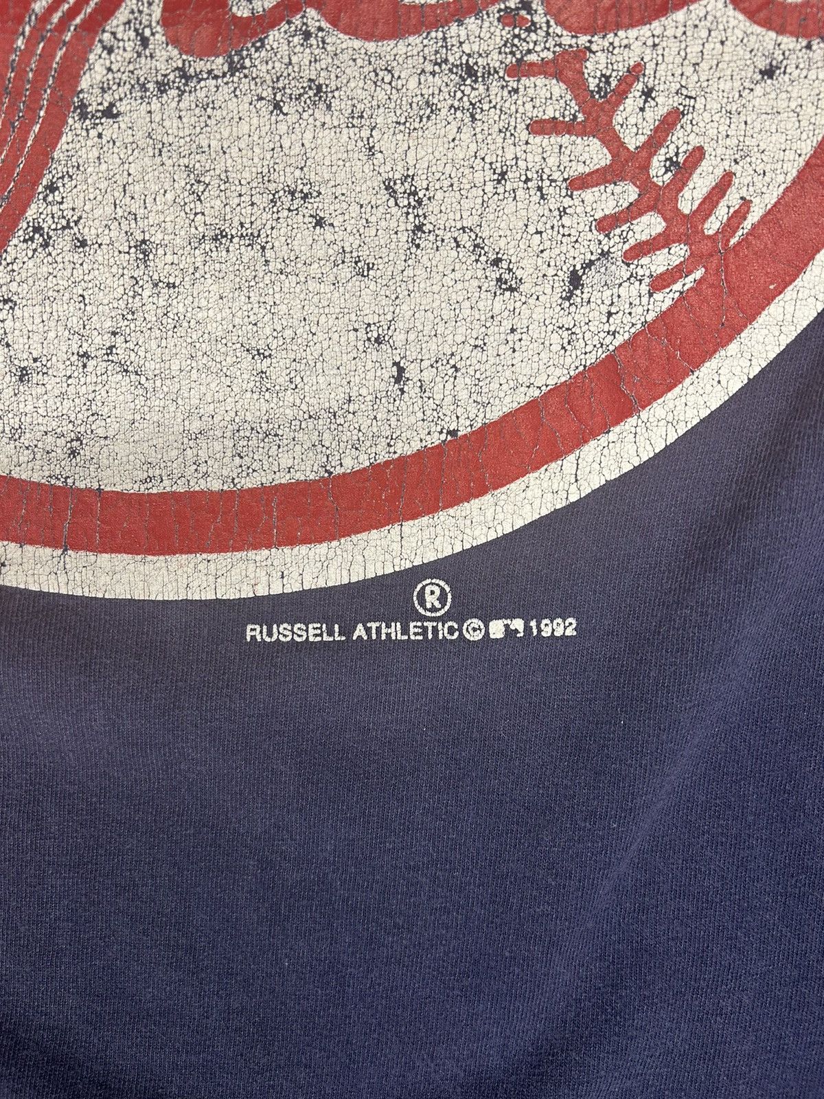 MLB × Russell Athletic × Vintage Crazy Vintage 1992 Essential New York Yankees MLB Tee Shirt Size US L / EU 52-54 / 3 - 2 Thumbnail