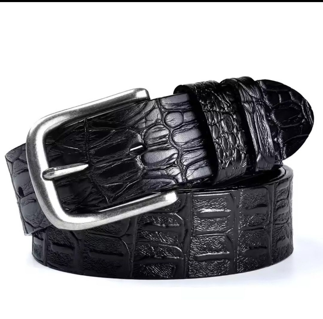 Leather Leather Pin Alligator Belt Size ONE SIZE - 1 Thumbnail