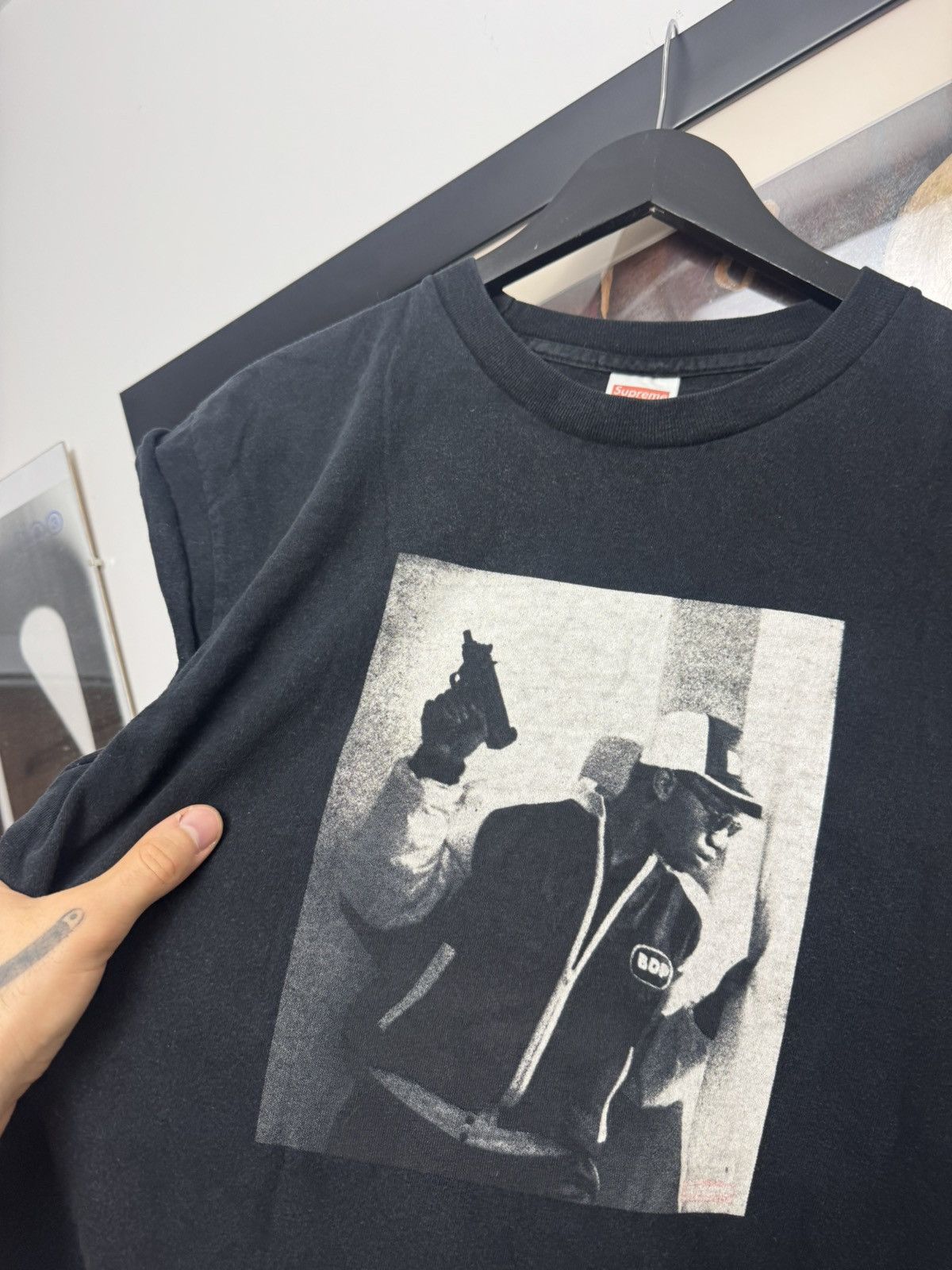 Supreme Supreme KRS One Photo Tee Tank Top Sleeveless Custom Rap Size US M / EU 48-50 / 2 - 2 Thumbnail